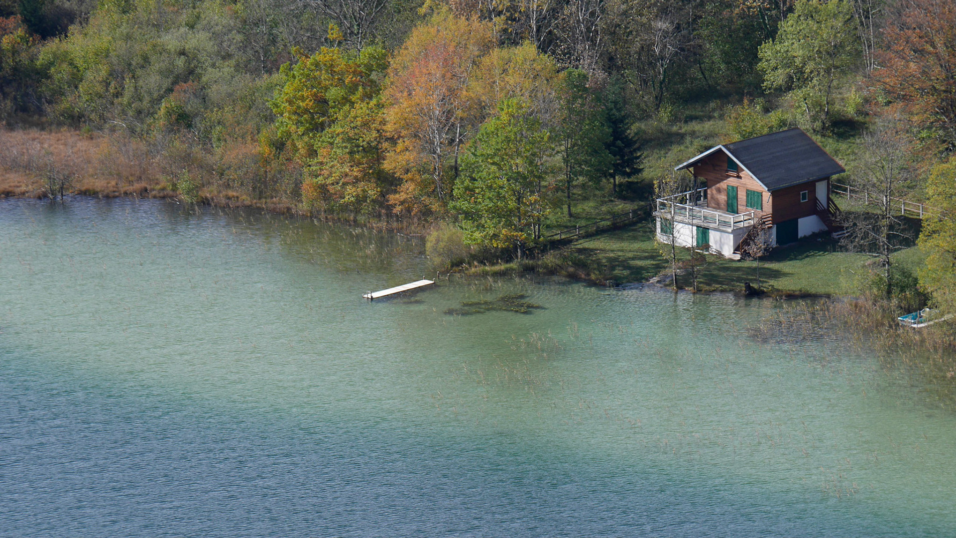 Lacs  de Maclu - "maison forestière"