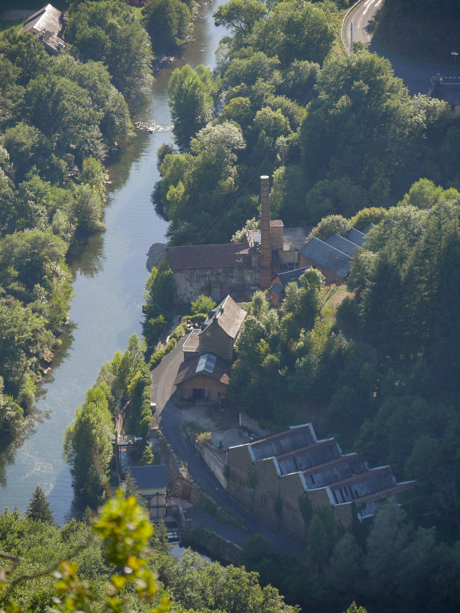 Le Lot près St Geniez d'Olt