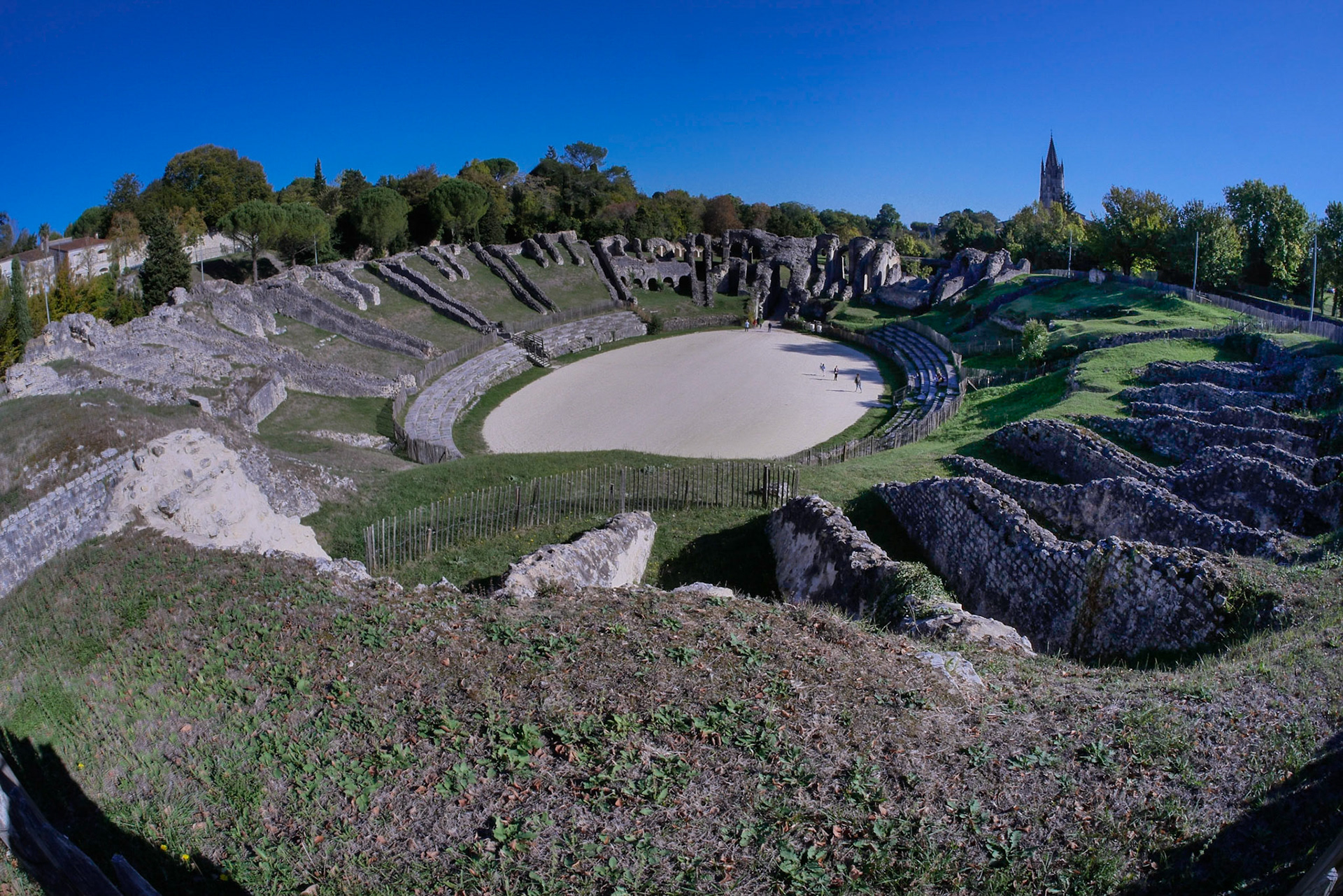 Saintes : Amphithéâtre gallo-romain