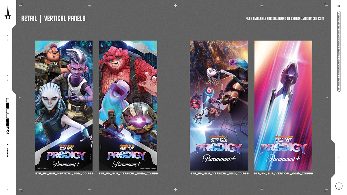 Anthony Petrie Print + Product Design, Inc. - Star Trek Prodigy Retail ...