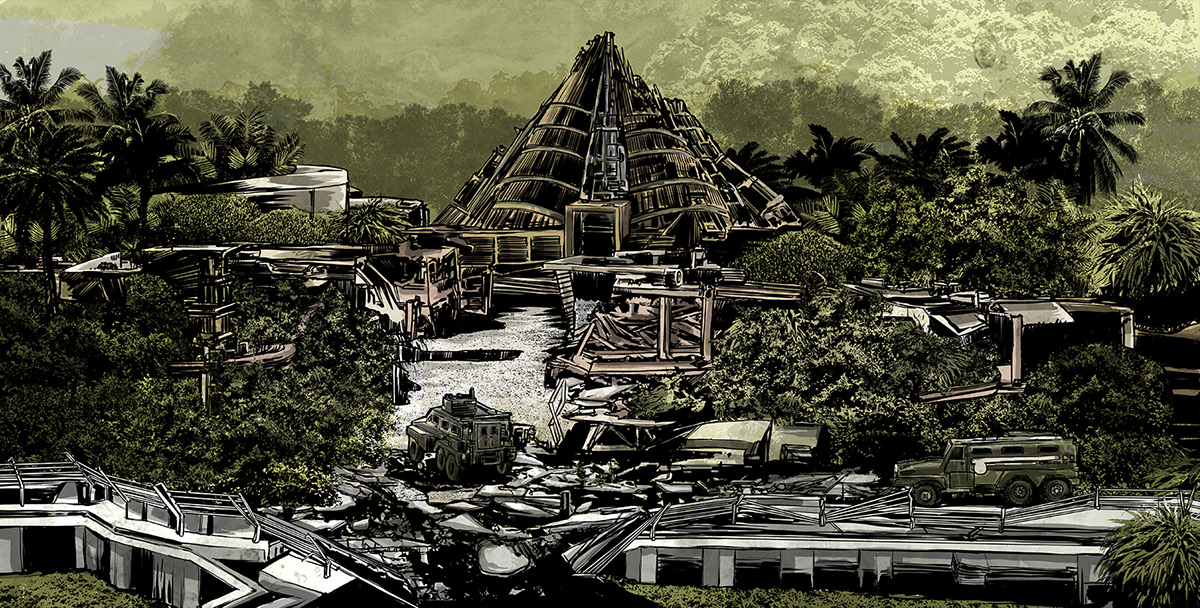 Anthony Petrie Print + Product Design, Inc. - Jurassic World: Fallen ...