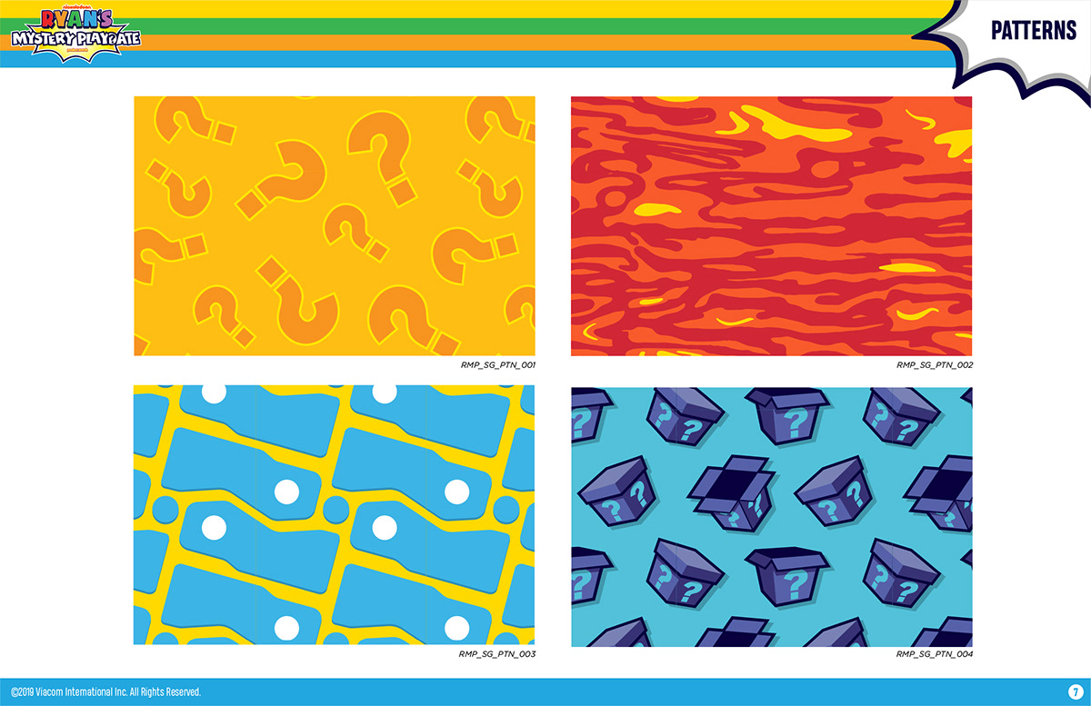 Anthony Petrie Print + Product Design, Inc. - Ryans Mystery Playdate On-Air Logo and Branding Guide