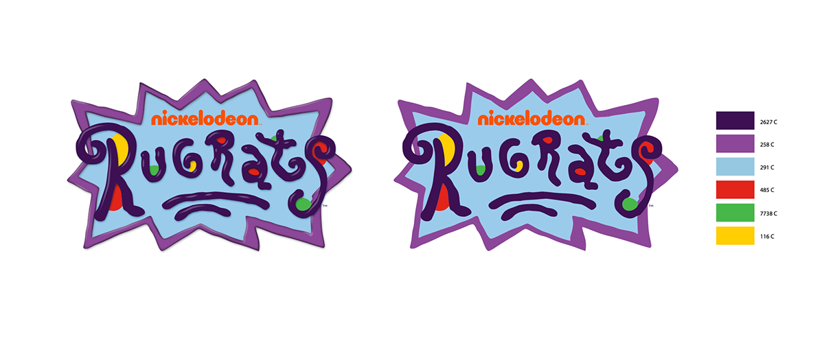 Anthony Petrie Print + Product Design, Inc. - Rugrats 2021 Core Style Guide