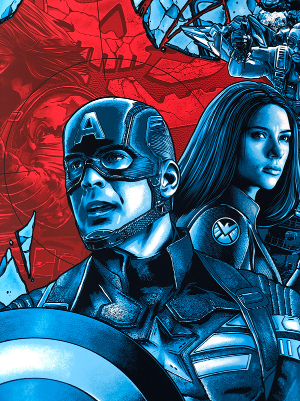 Anthony Petrie Print + Product Design, Inc. - Captain America: Winter ...