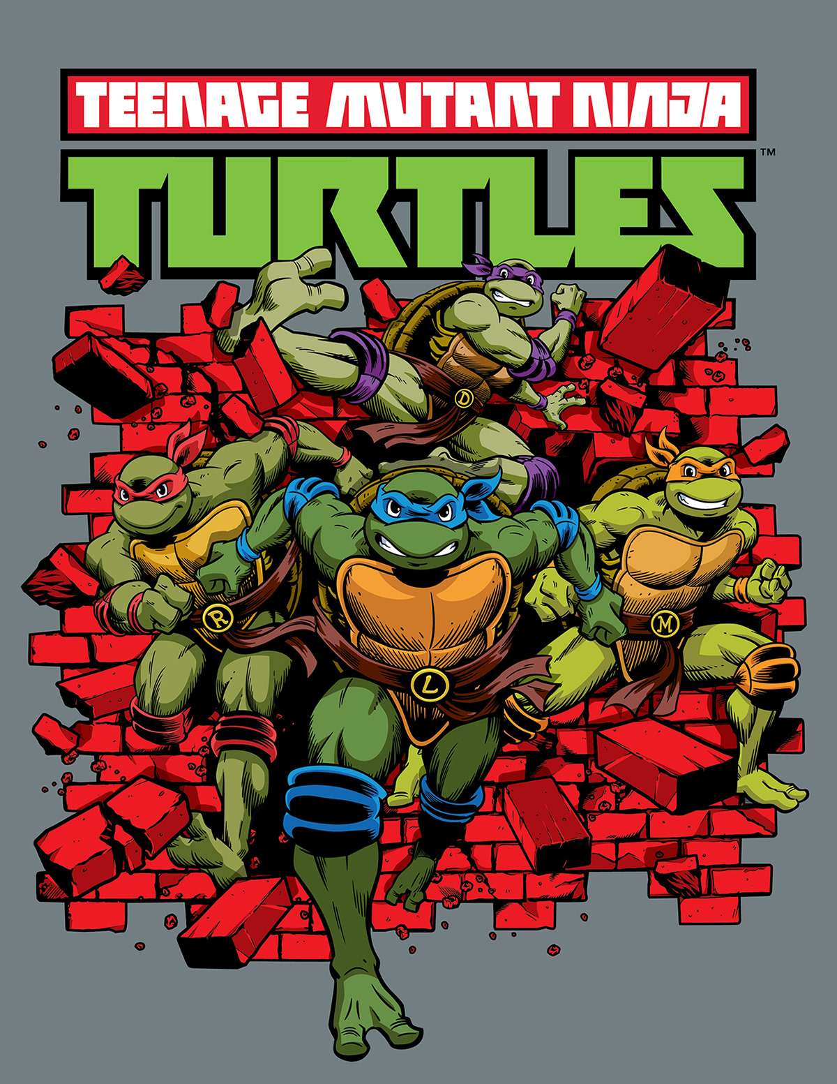 Anthony Petrie Print + Product Design, Inc. - Teenage Mutant Ninja ...