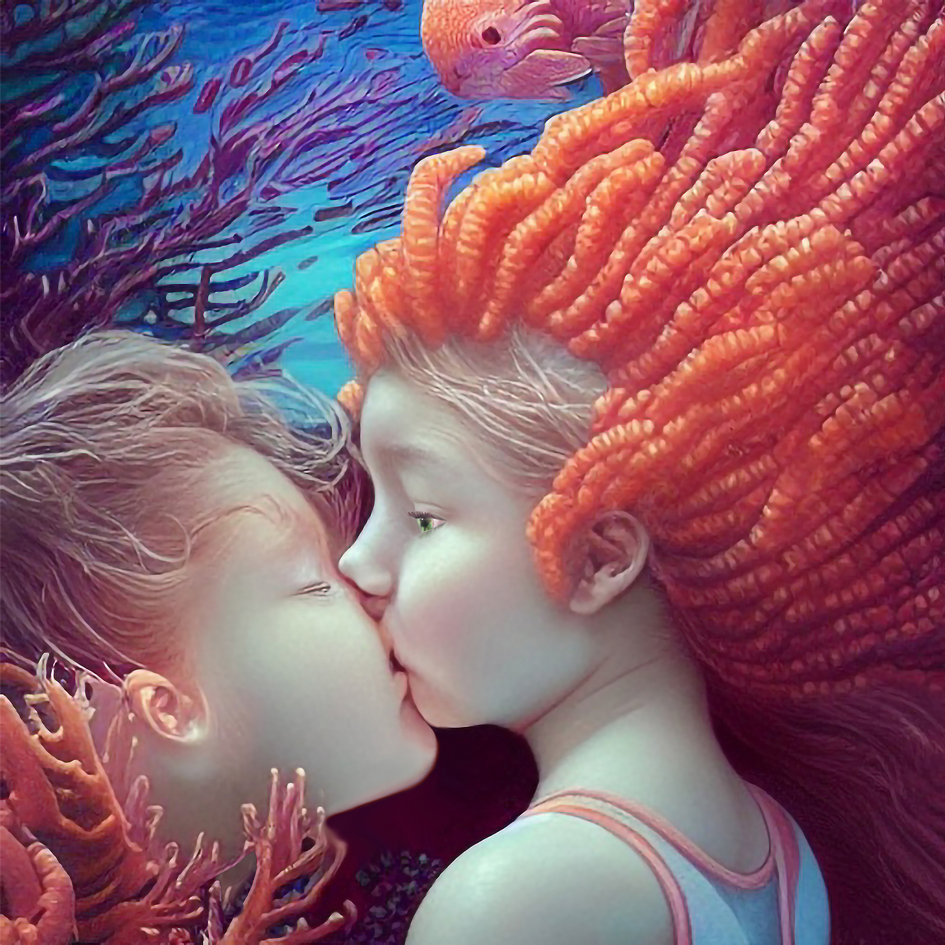 Waterbabies Kiss