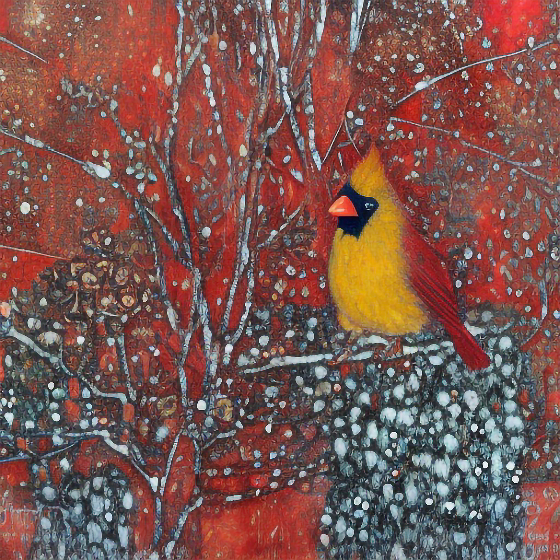 Yellow Belly Redbird