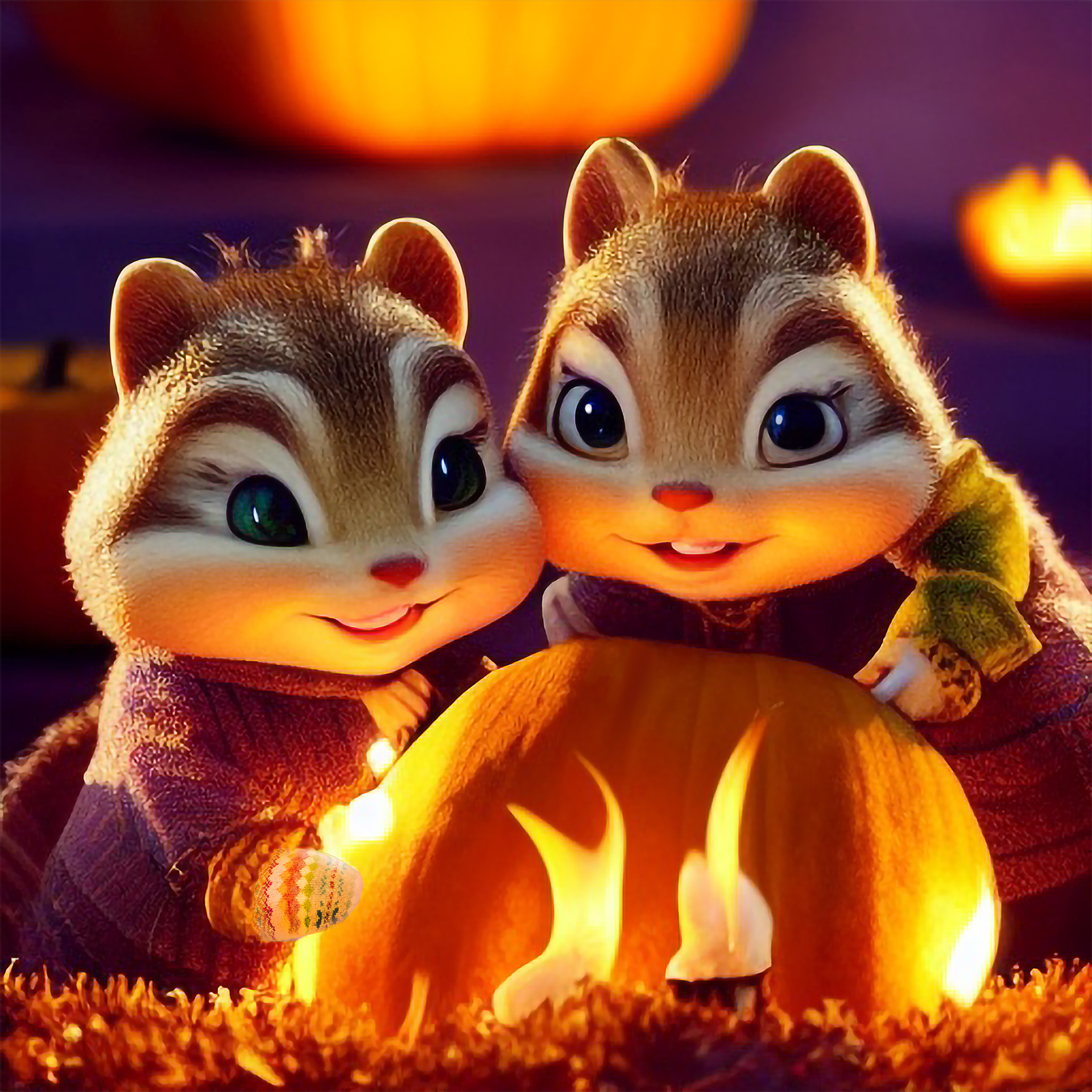 Chipmunk Trick or Treat