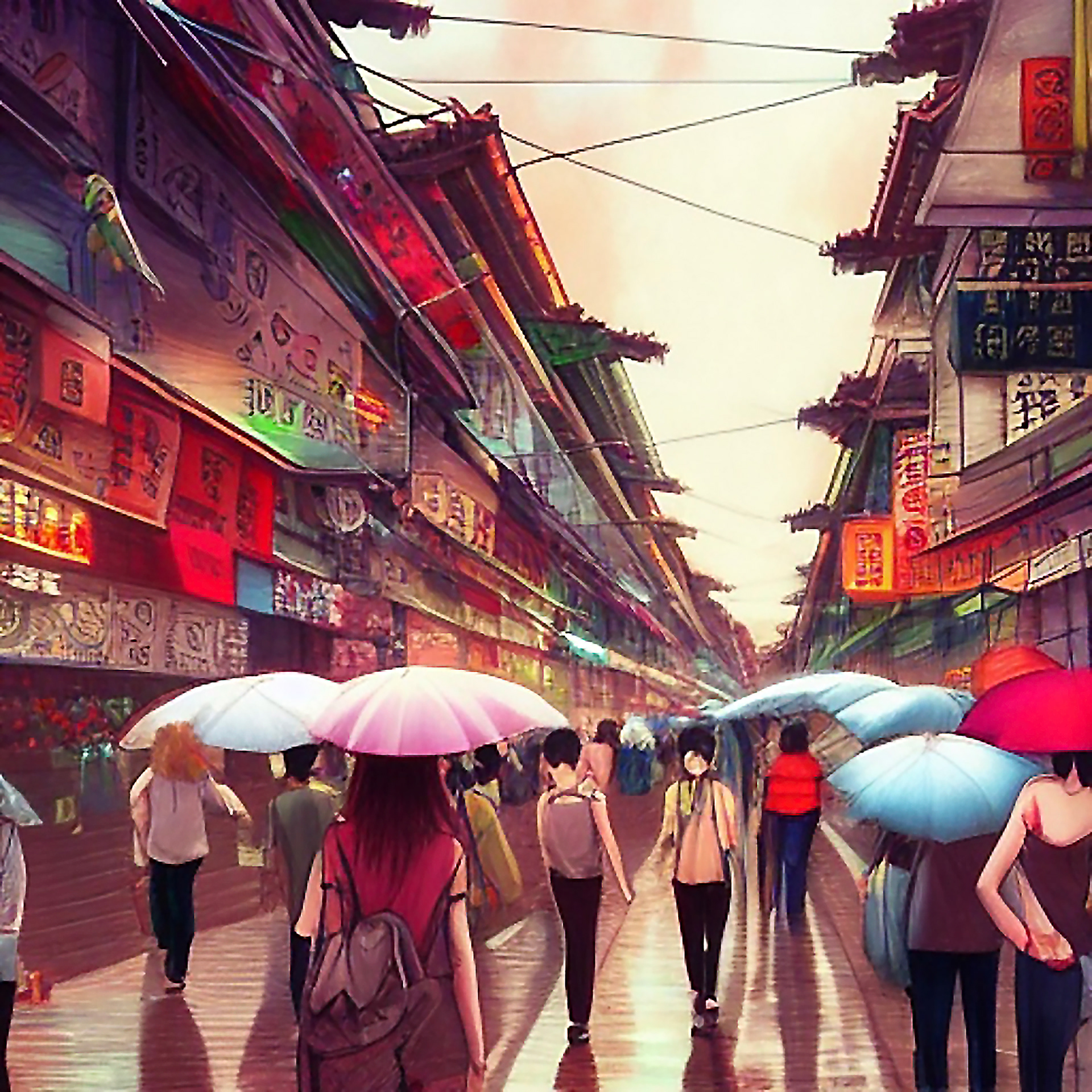 China Town Umbrellas