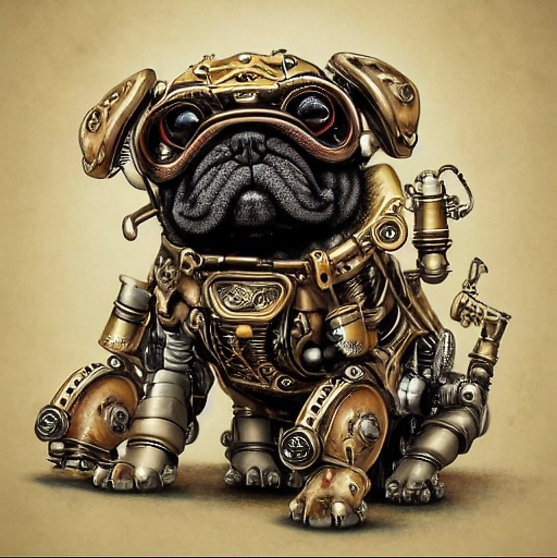Pug Steamer