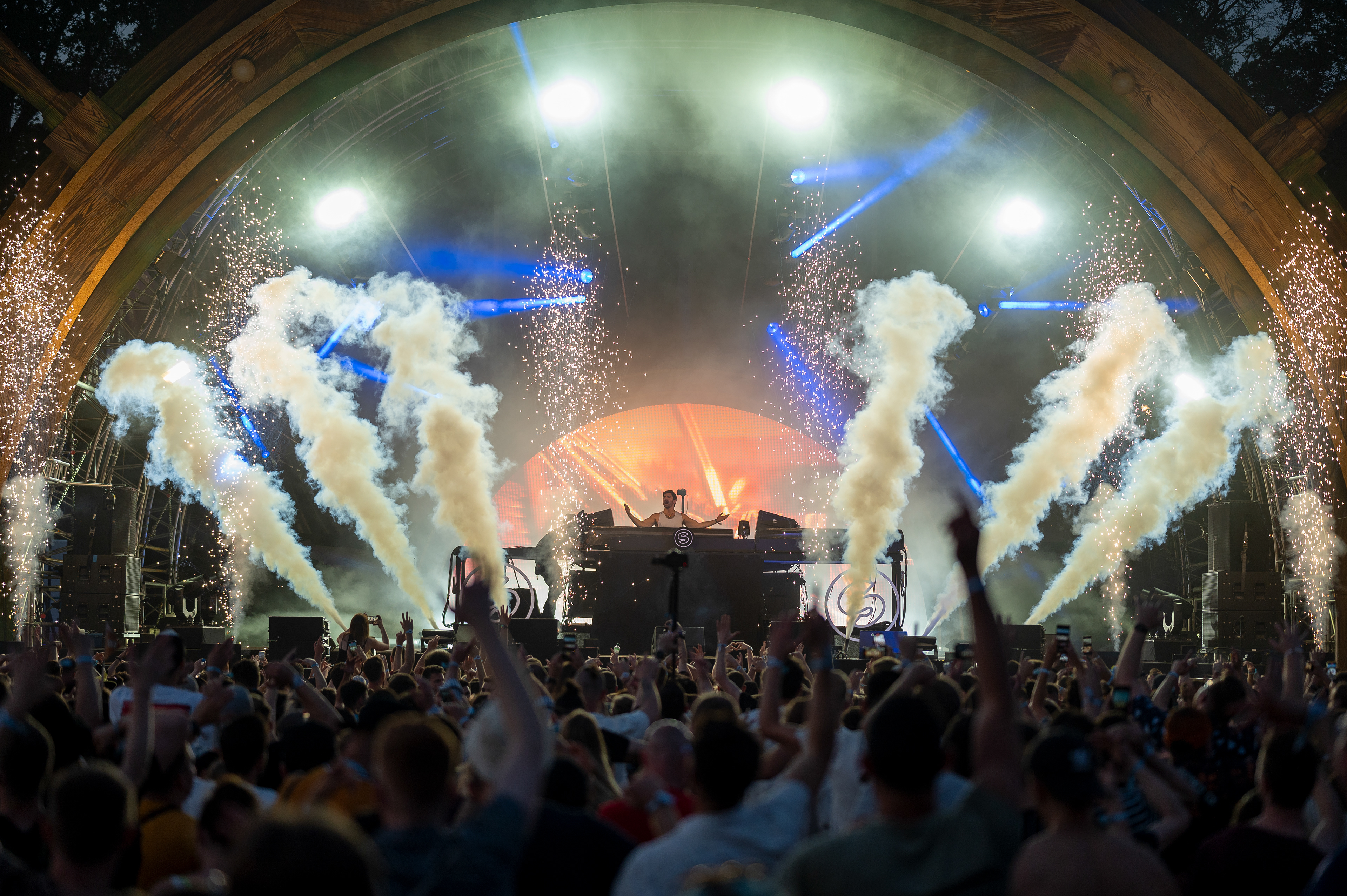 KSHMR on the outdoor main stage
