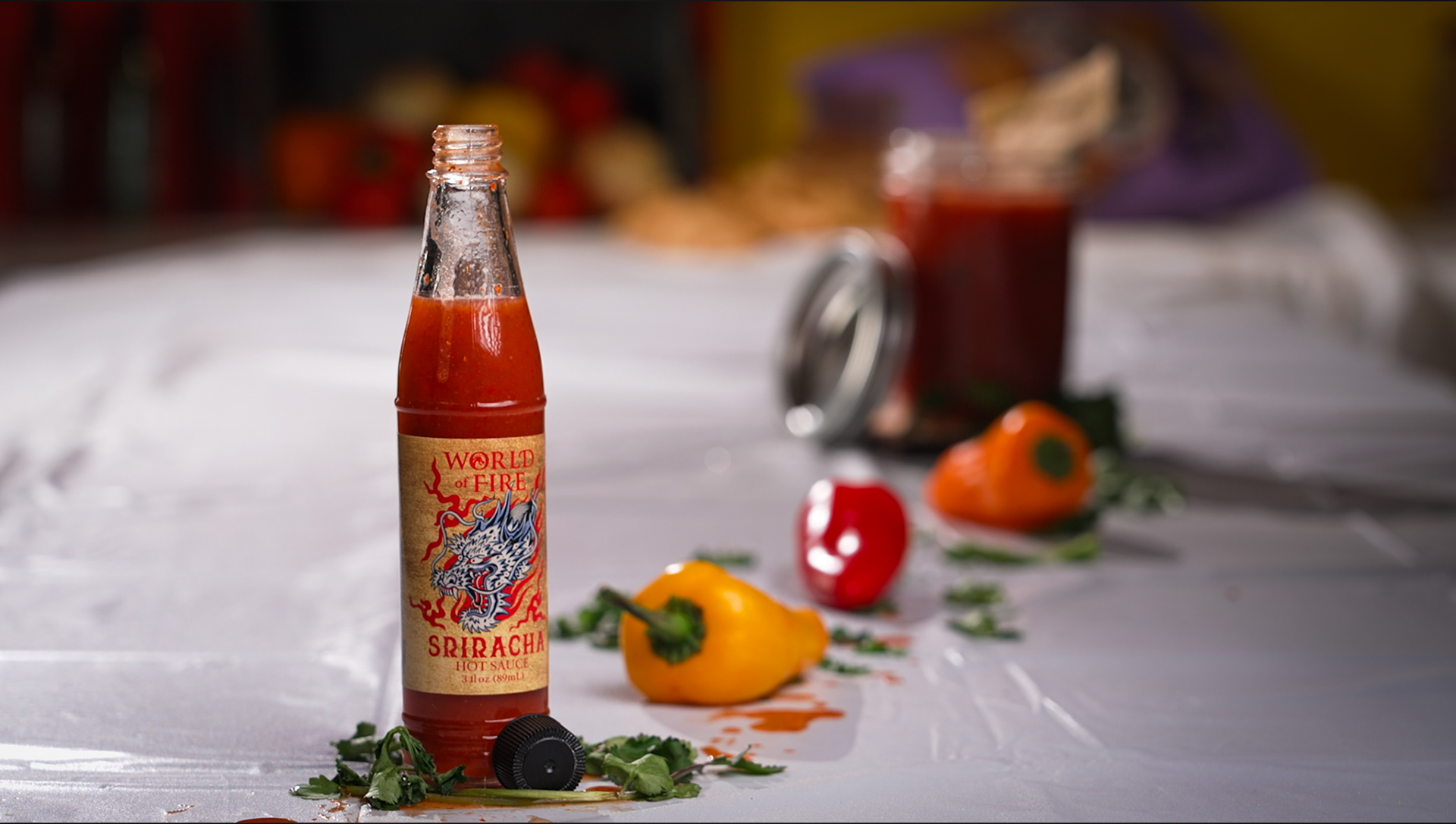 World of Fire Hot Sauce