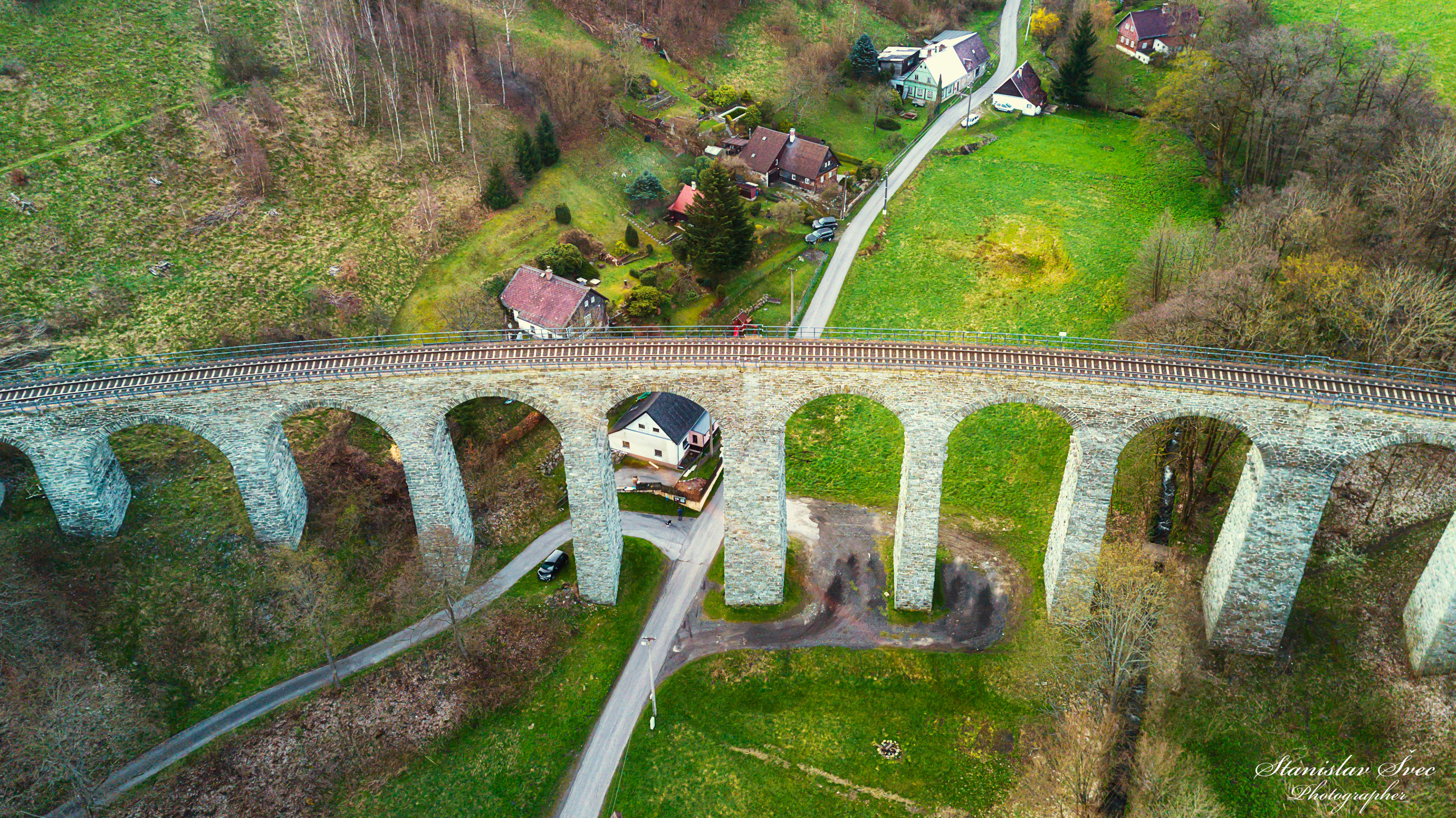 Novinský viadukt - Kryštofovo údolí