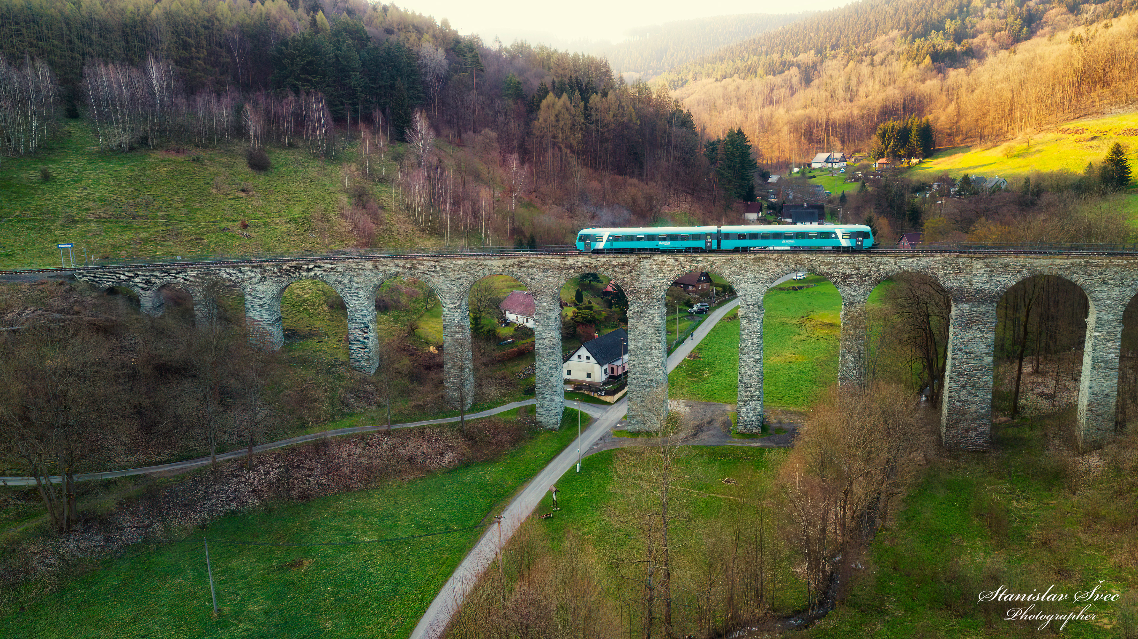 Novinský viadukt - Kryštofovo údolí