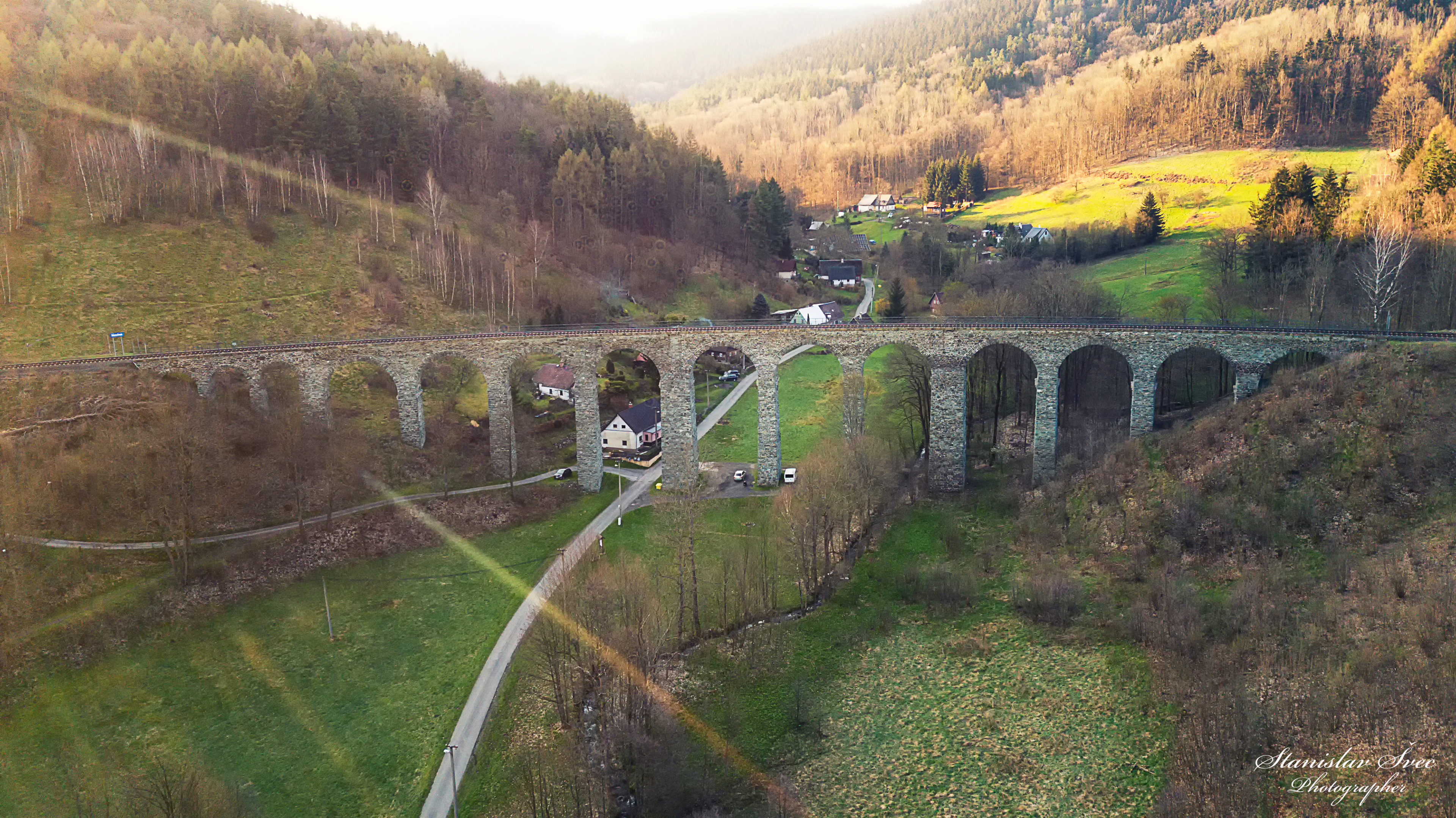 Novinský viadukt - Kryštofovo údolí