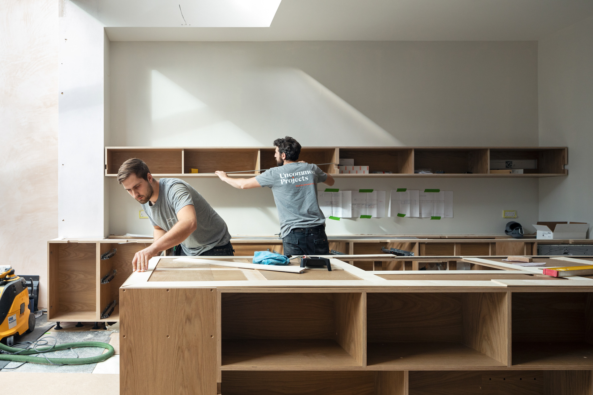 Uncommon Projects: installation, Hampstead