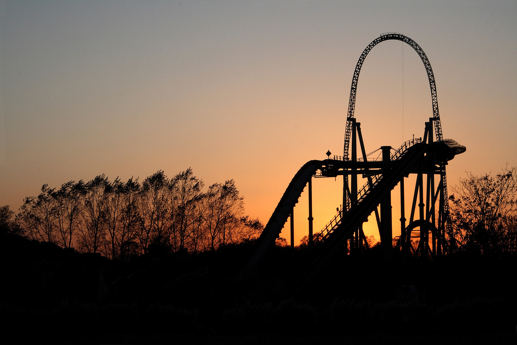 Stealth, Thorpe Park (photographed for Waitrose)