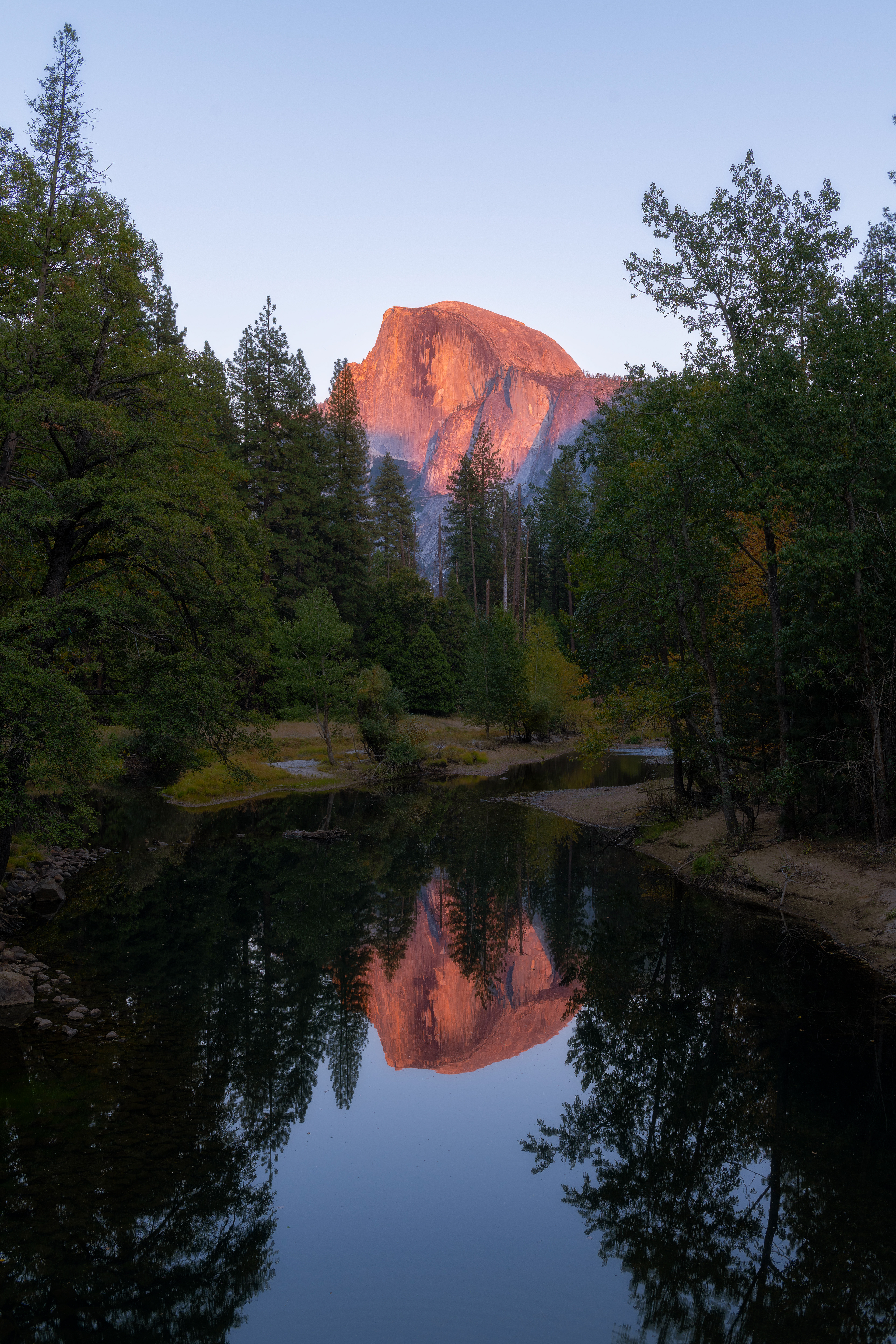 Half Dome Reflection