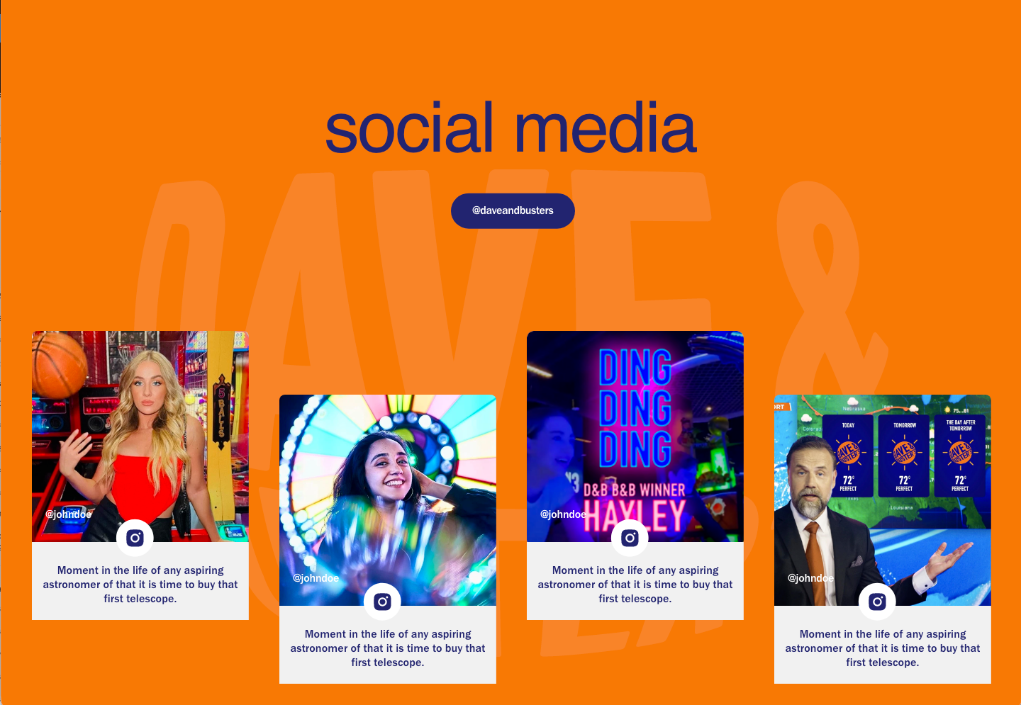 Dave & Busters Social - XD