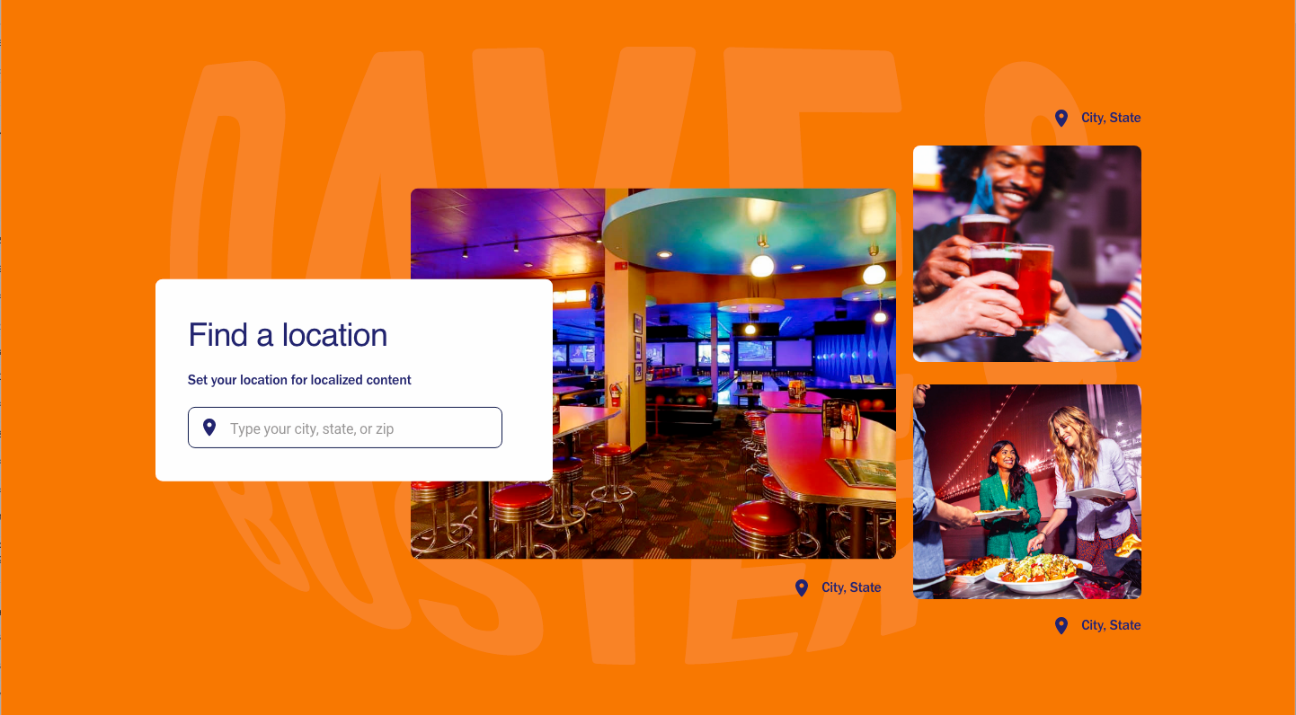 Dave & Busters Location - XD