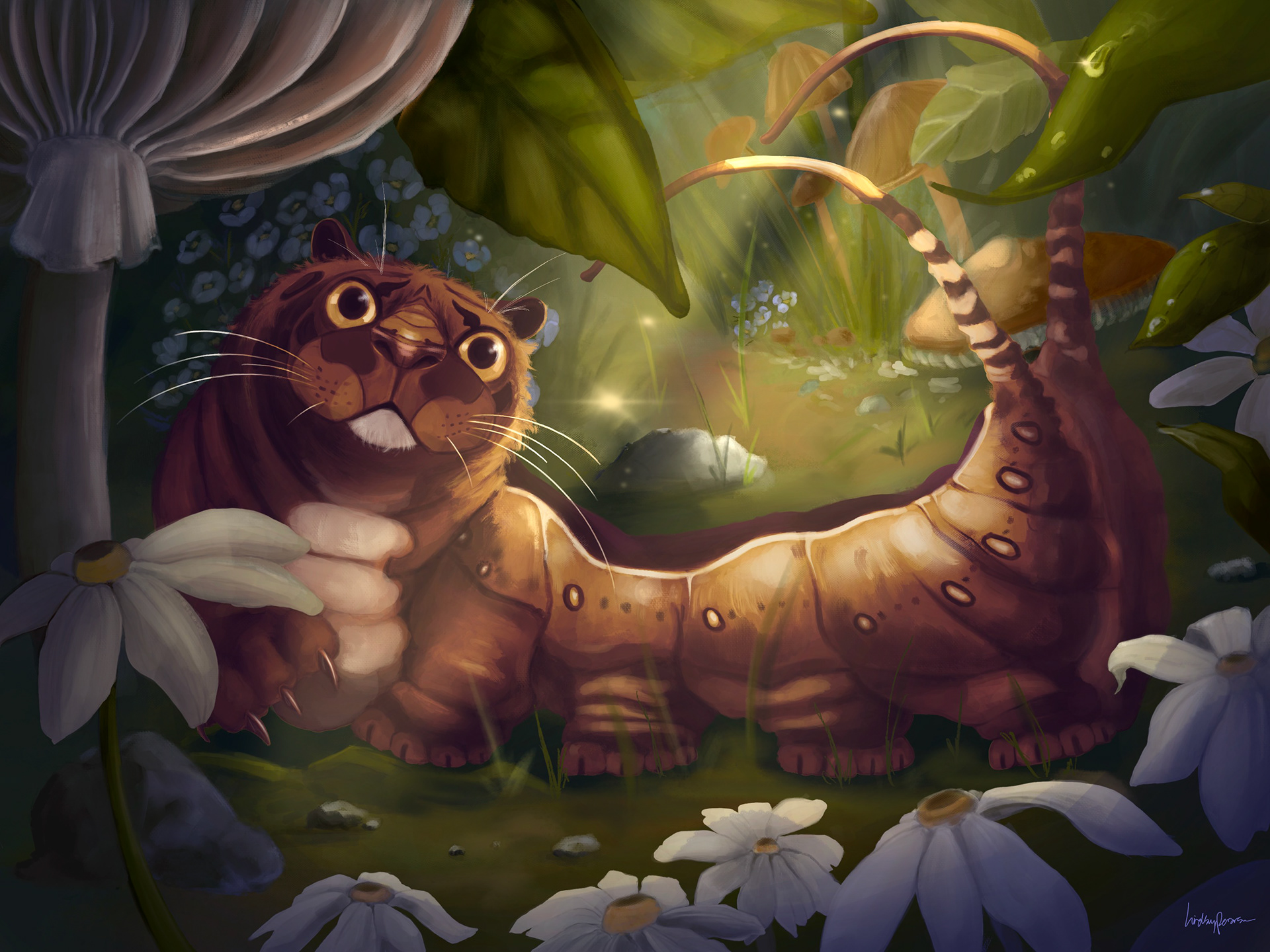 Tigerpillar Creature