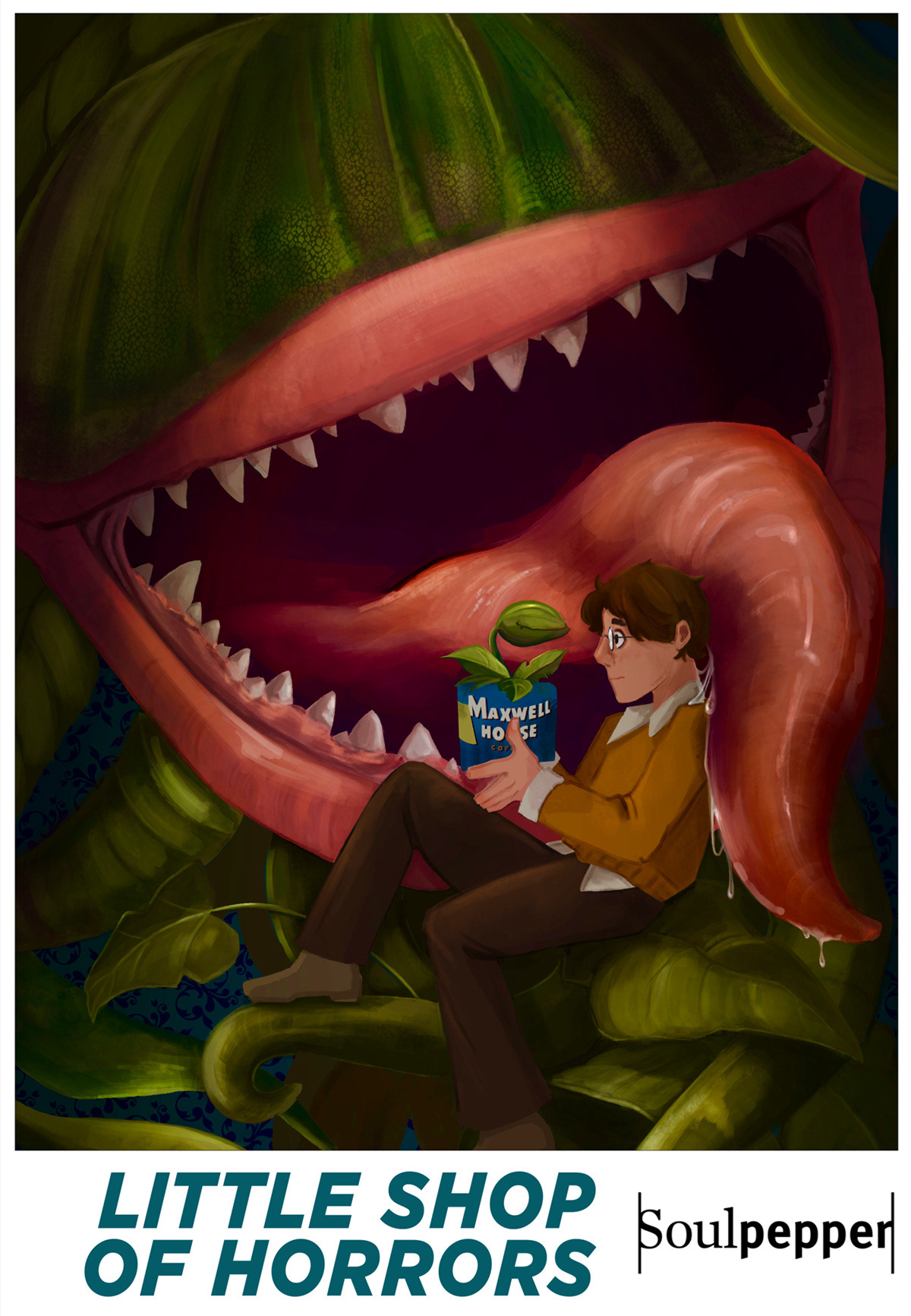 Little Shop of Horrors Theatre Poster