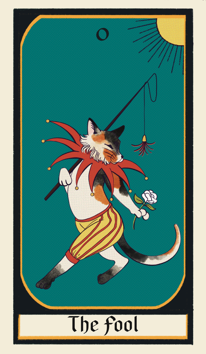 Tarot Themed Sticker