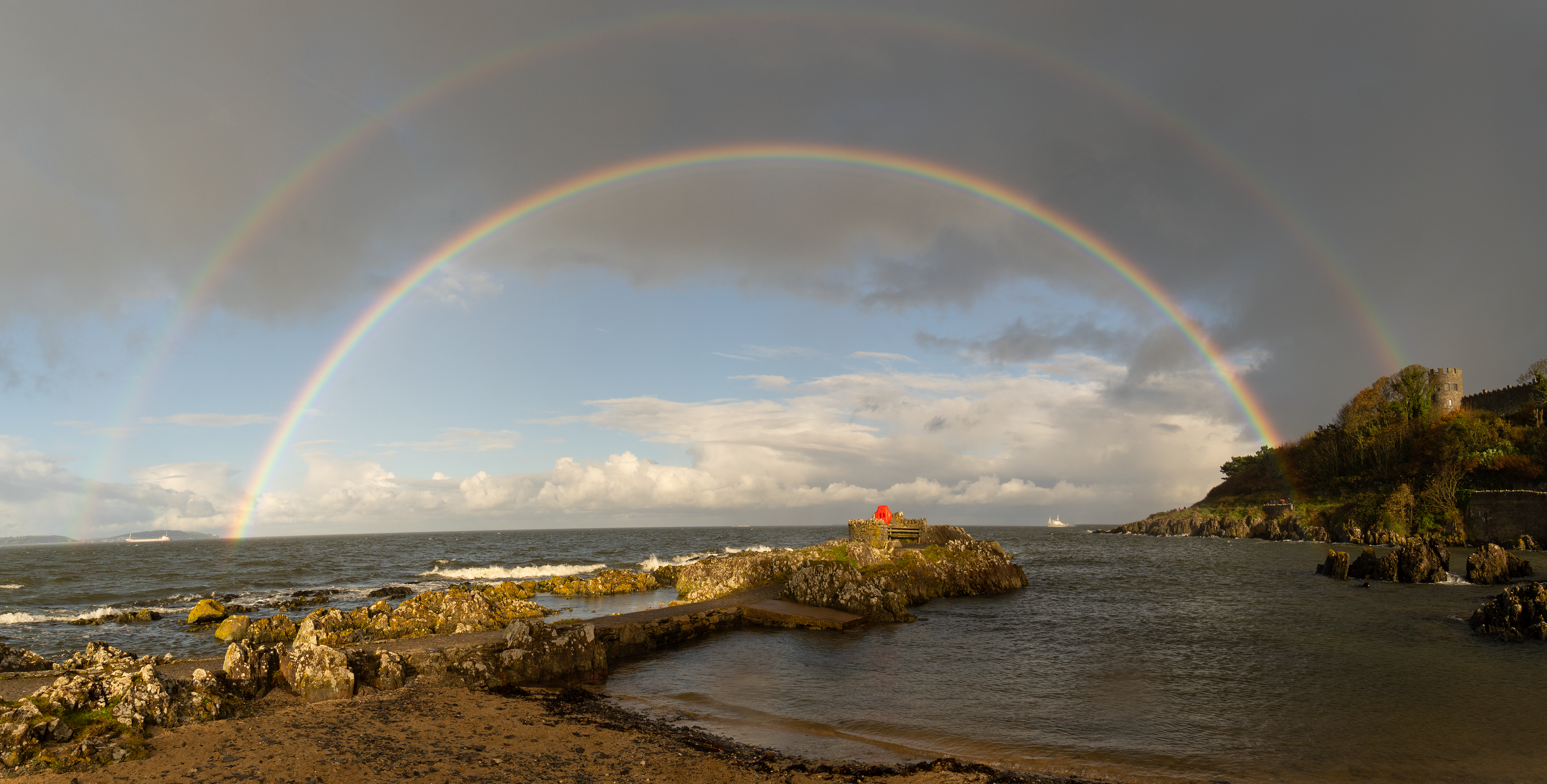 Double Rainbow at Bangor