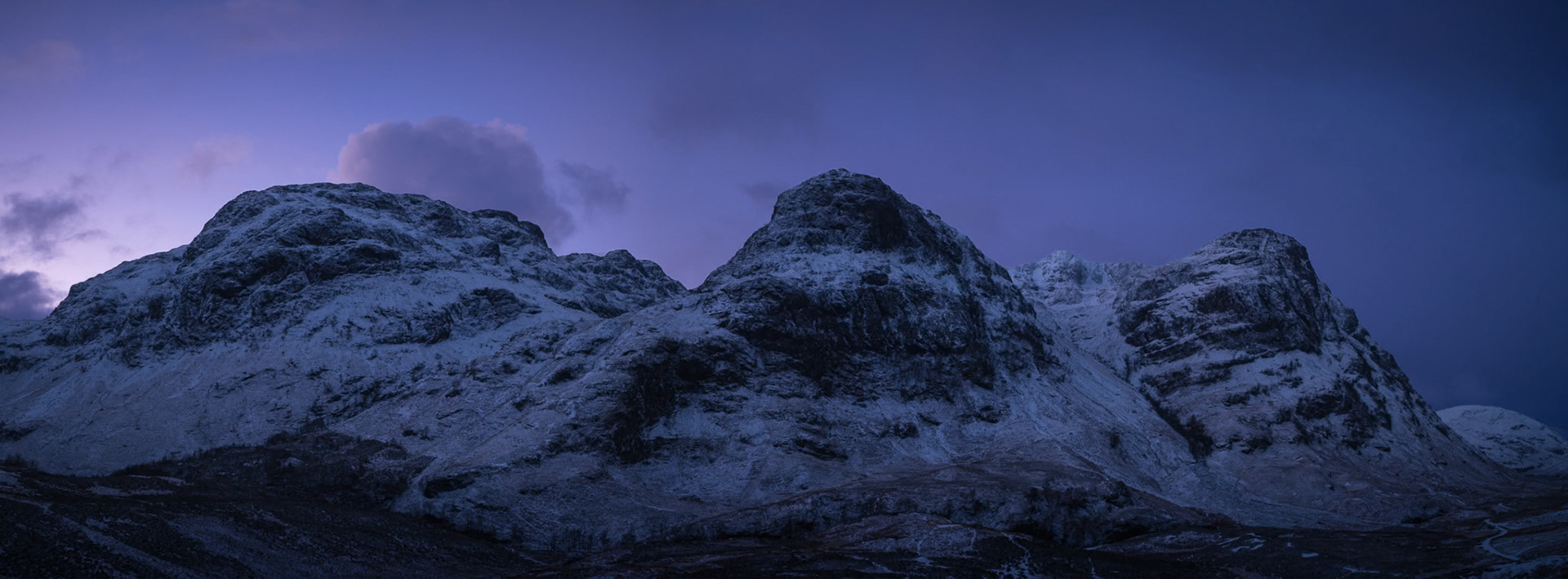 Three Sisters in Winter