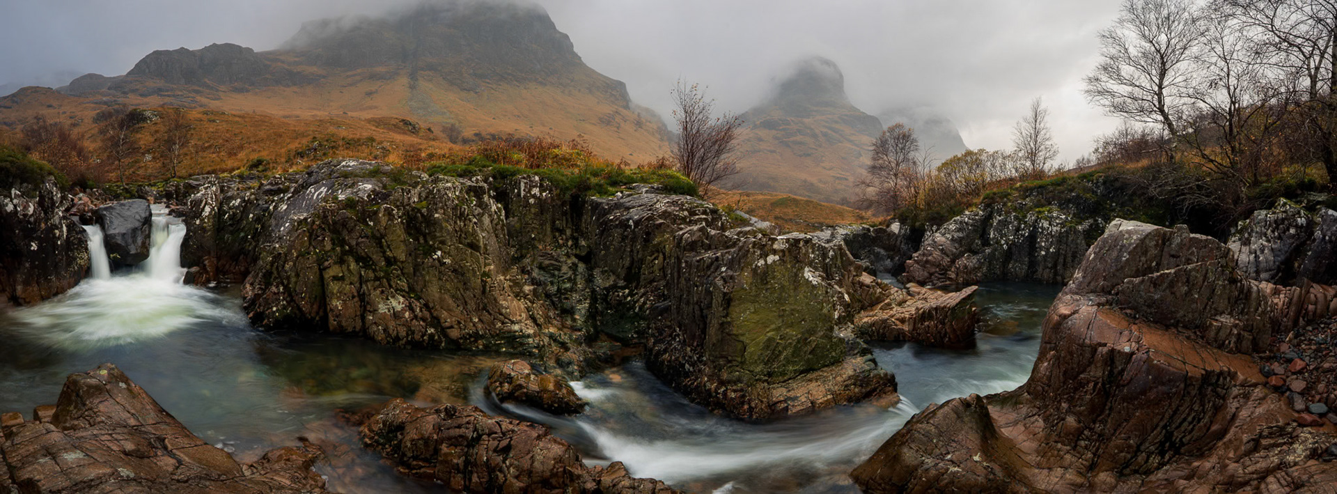 Glencoe S-Bends Panorama