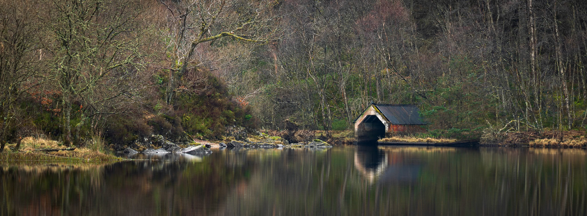 Loch Chon Boathouse