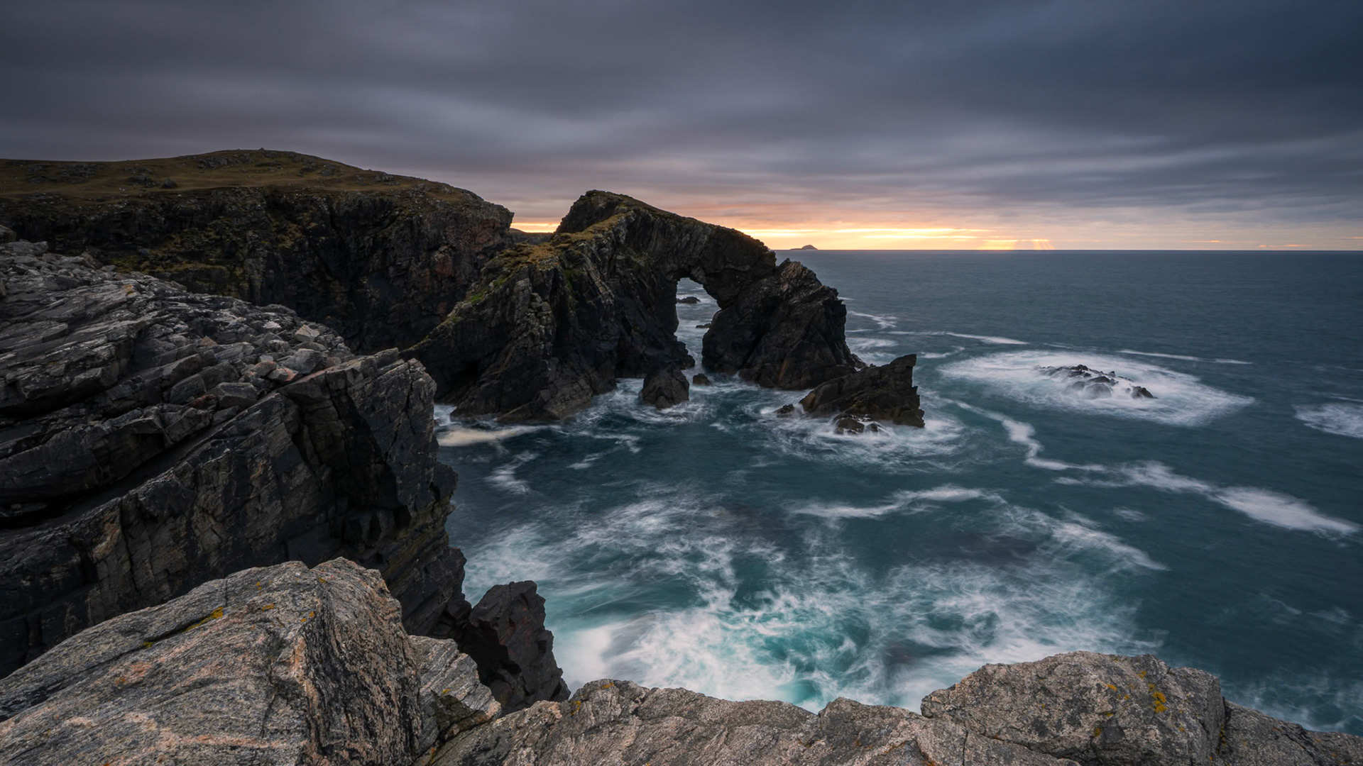 Stac a’ Phris Arch - Long Exposure