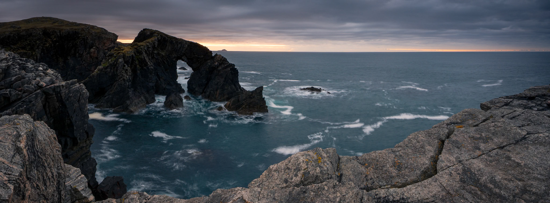 Stac a’ Phris Arch - Panorama