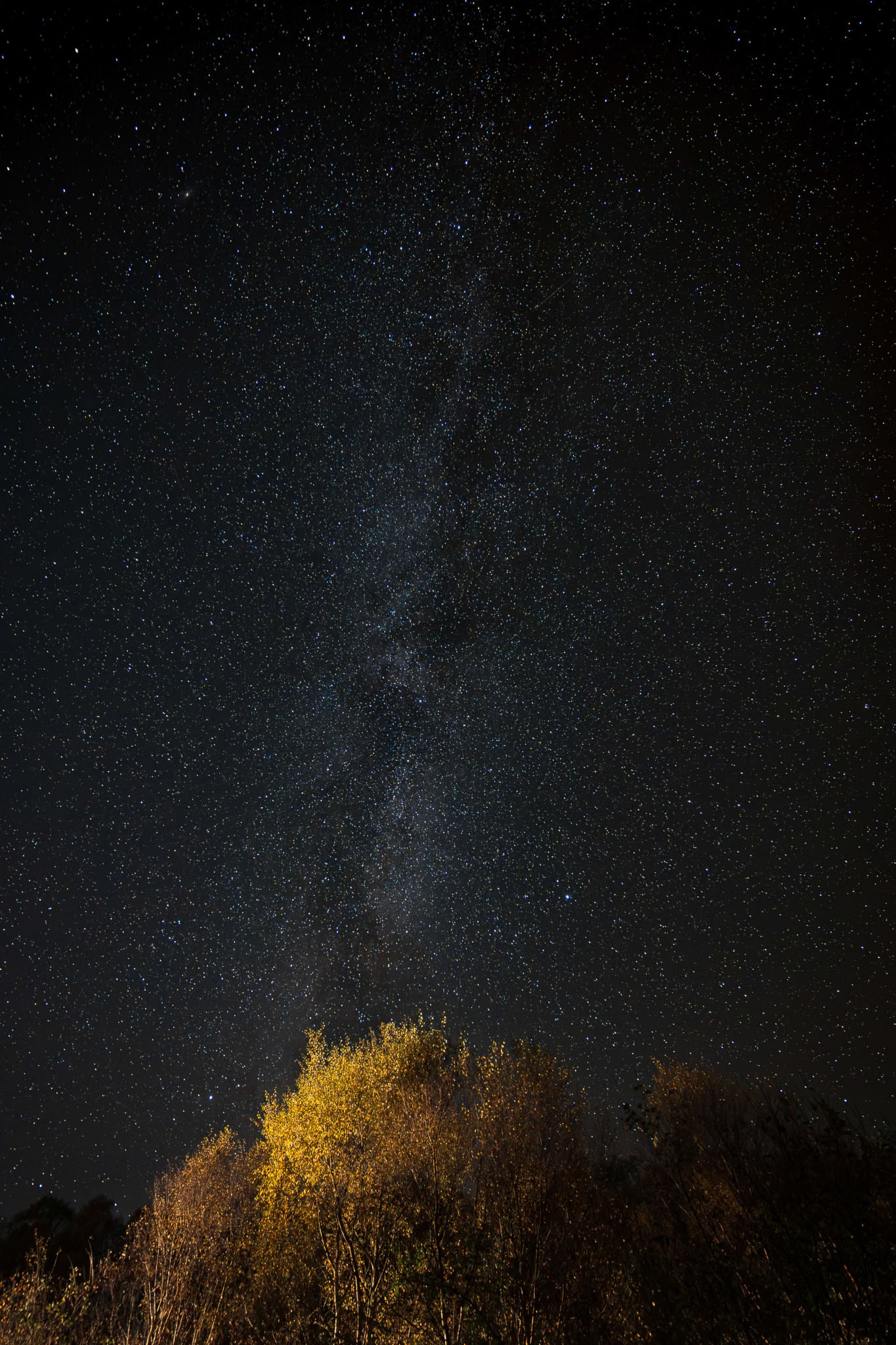 Milky Way over Loch Lomond