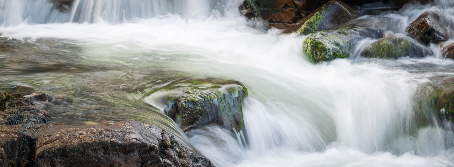 Intimate Waterfall on River Coe