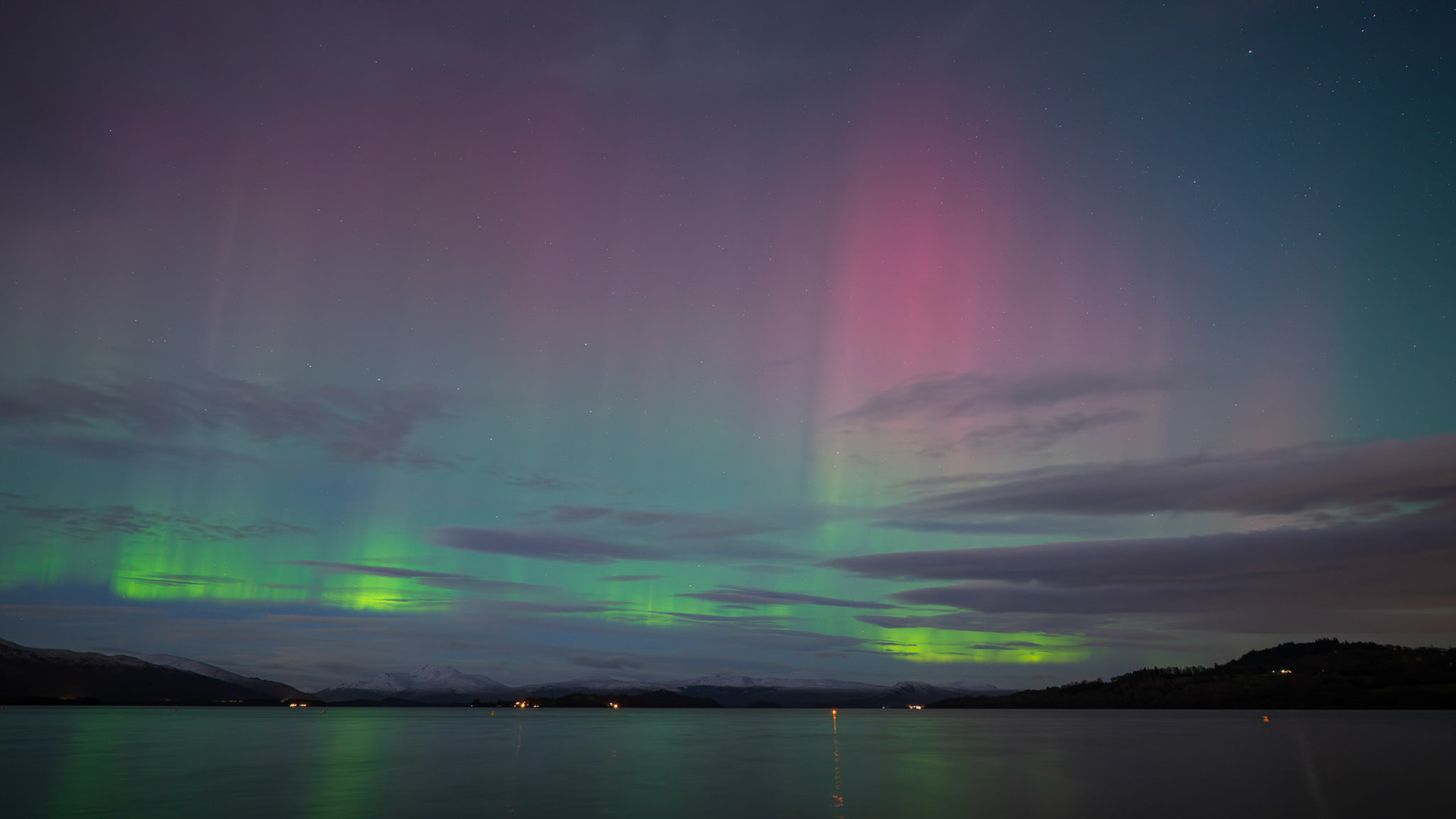 Loch Lomond Aurora