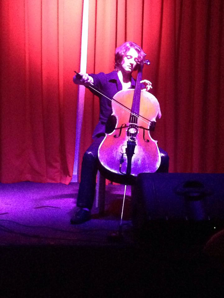 Onstage during Voix de Ville (2014)