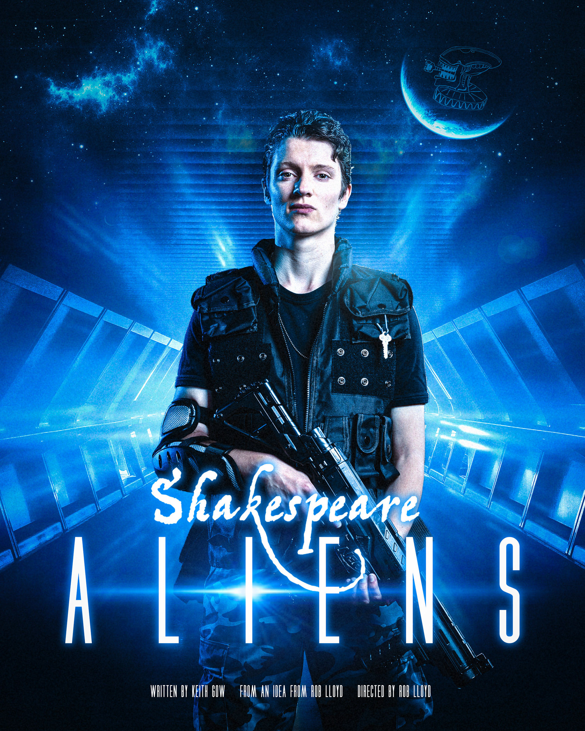 As Corporal Dwayne Hicks in Shakespeare Aliens by Ghostlight Theatre Company 📸 Fabrizio Photography