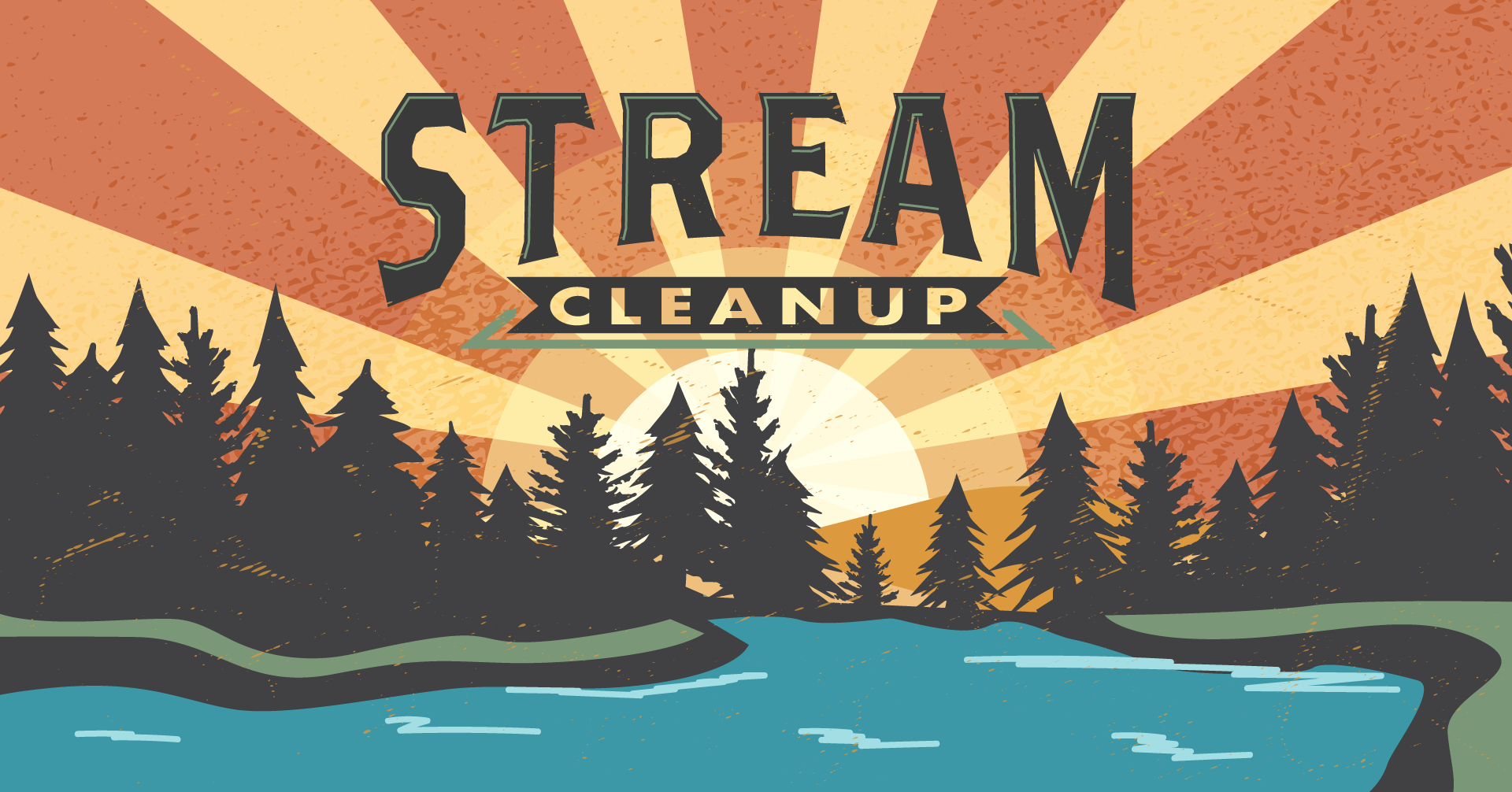 Wonders of Wildlife Conservation Week Stream Cleanup Header