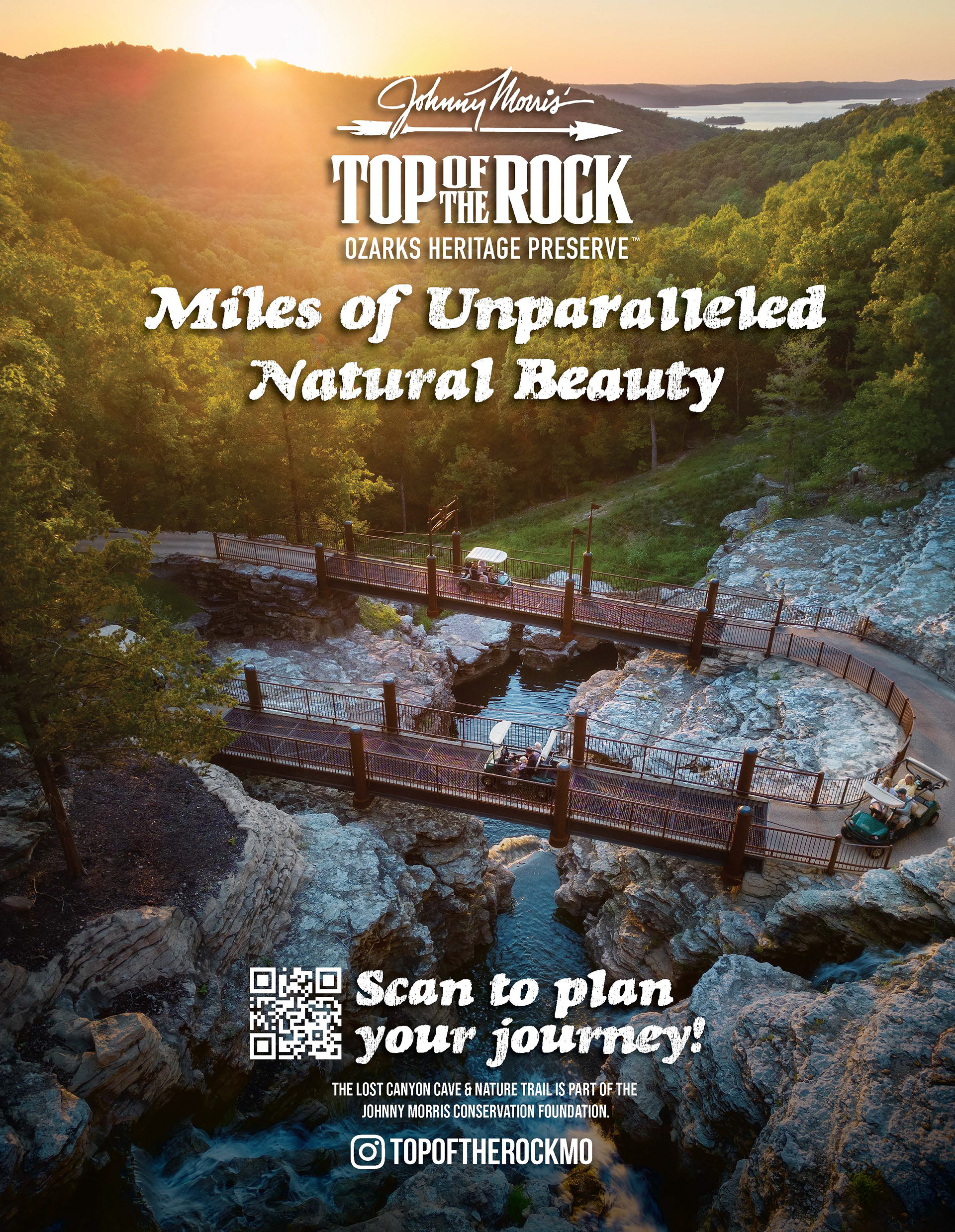Top of the Rock Lost Canyon Cave & Nature Trail Ad