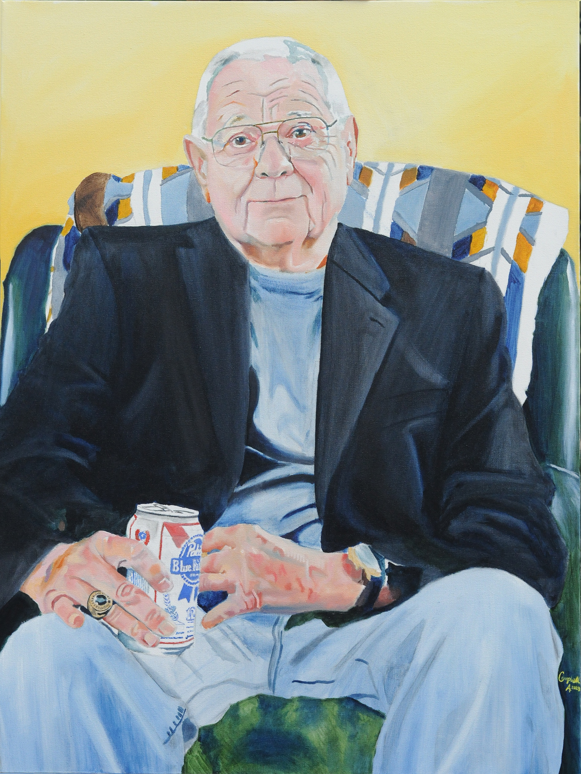Hershel (Oil on canvas, 30x40in, 2023)