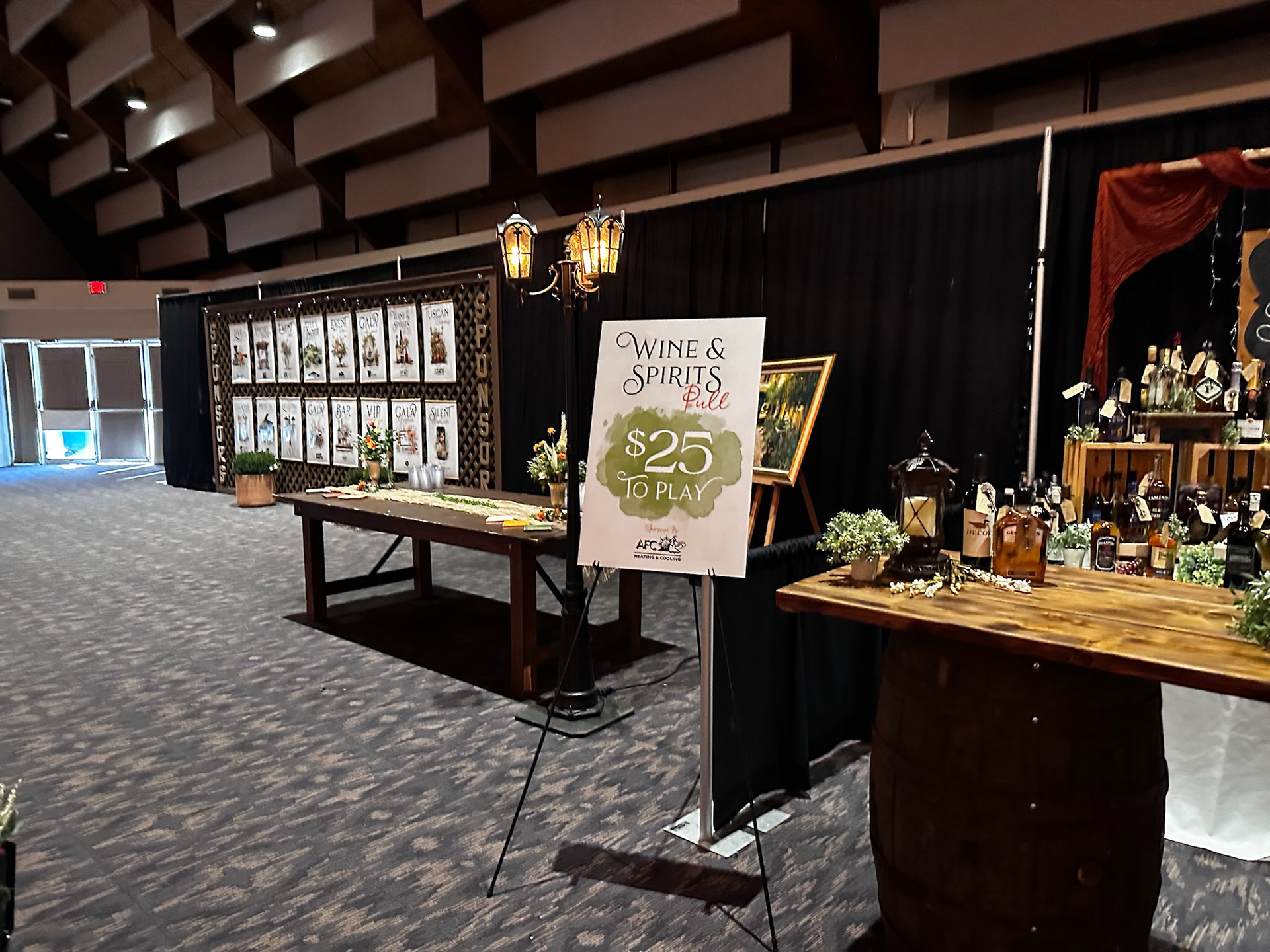Wine Pull Signs