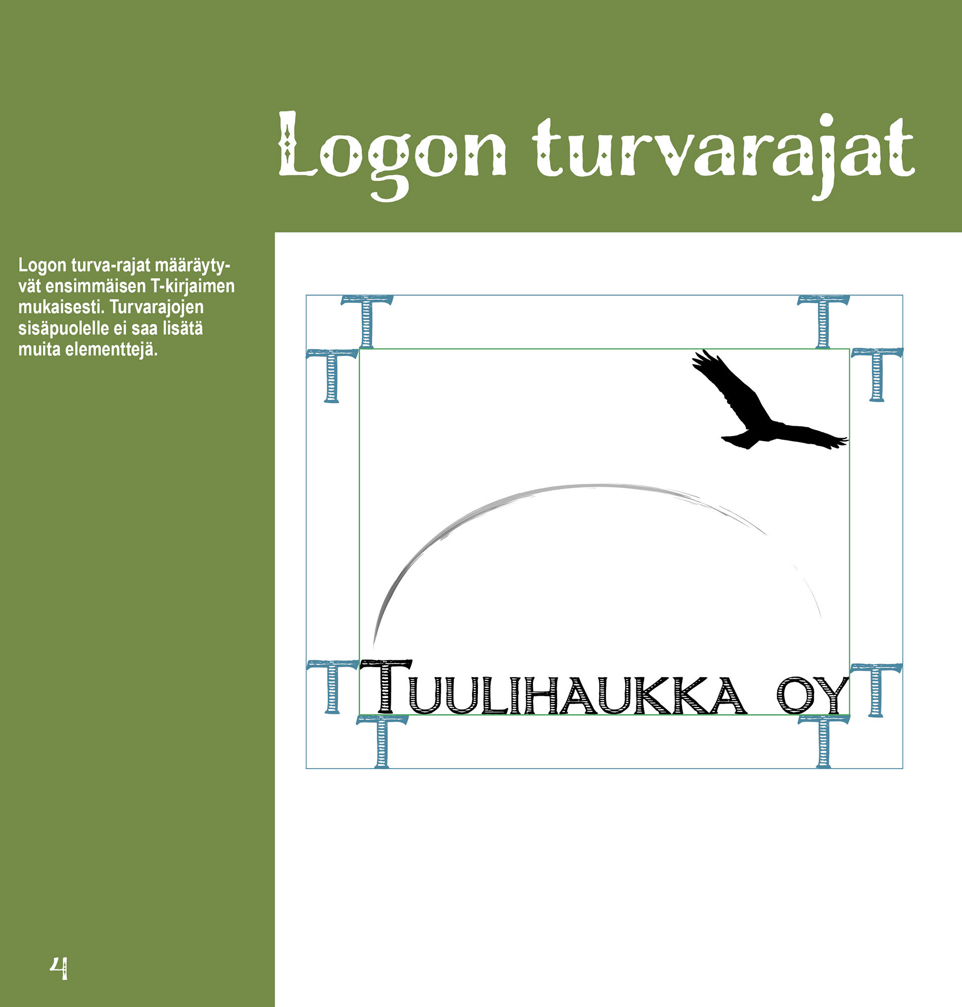 Tuulihaukka Oy:n graafinen ohjeisto