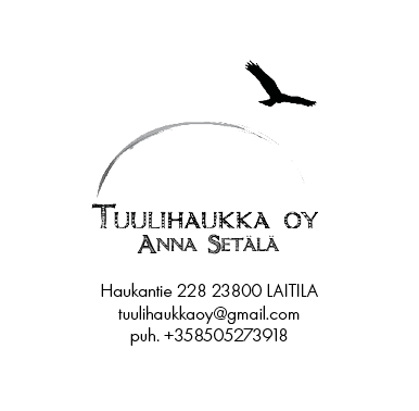 Tuulihaukka Oy:n sähköposti allekirjoitus