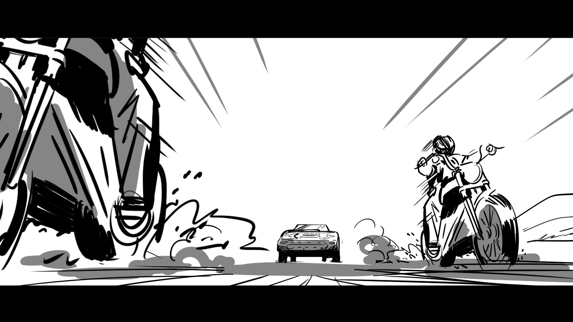 Ram, Shooting. Boards
