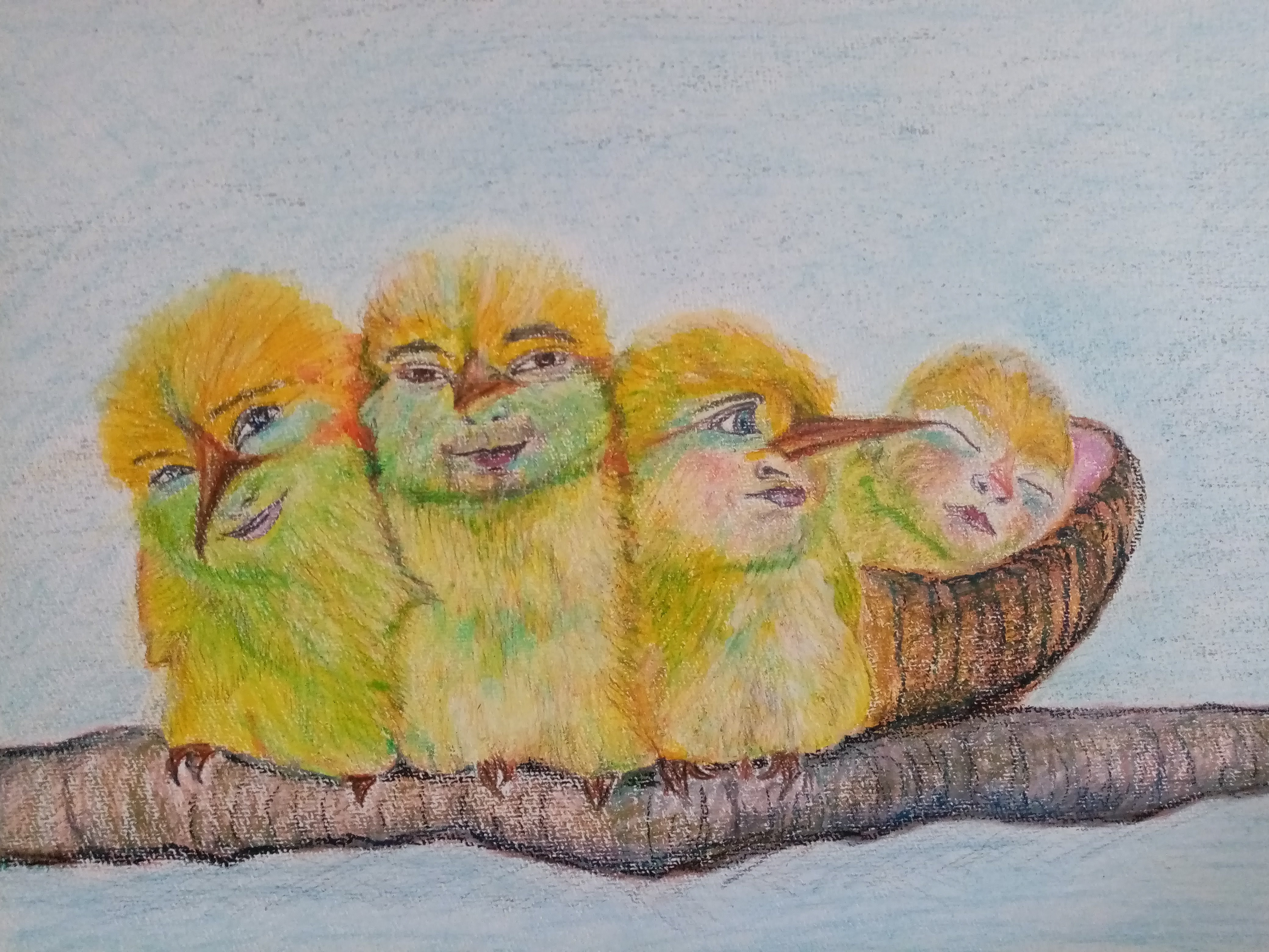 Octopoda Art - Family portrait