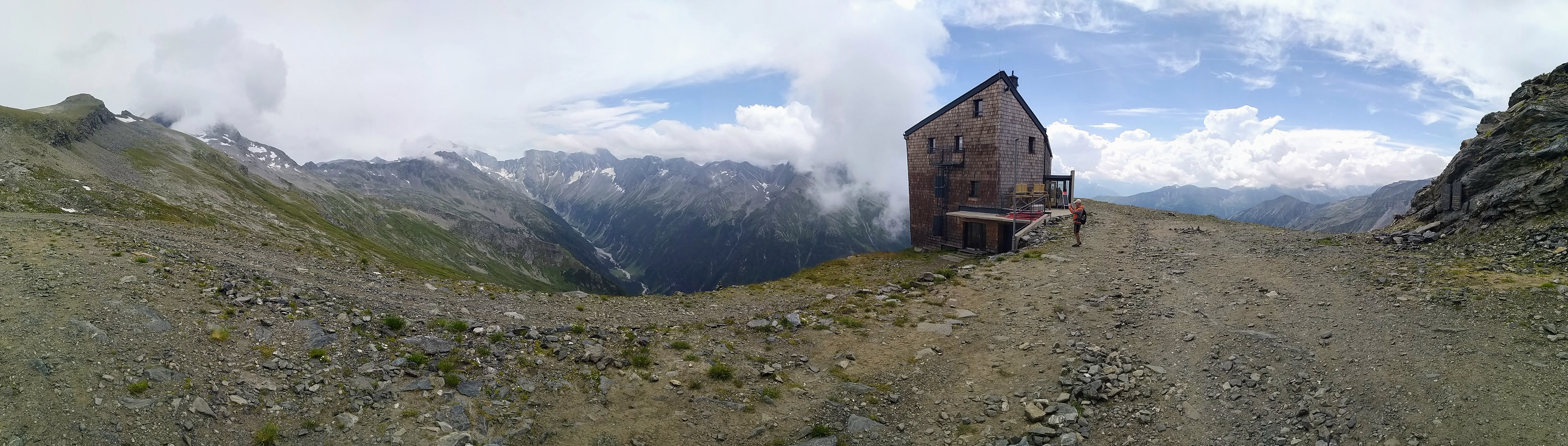 Hannoverhaus 2656 m, the Alps, 2020