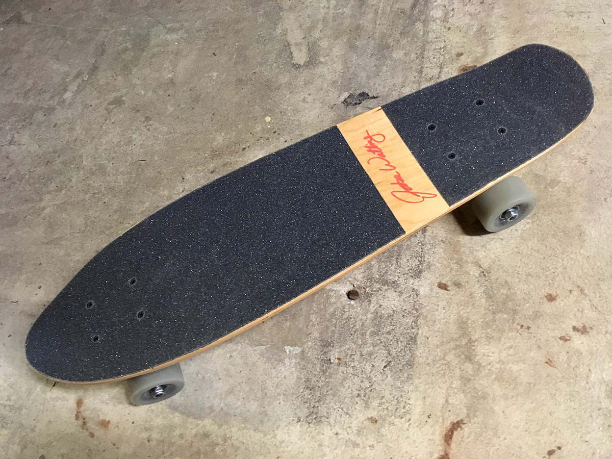 Screen Printed Deck collaboration with Team Print Shop