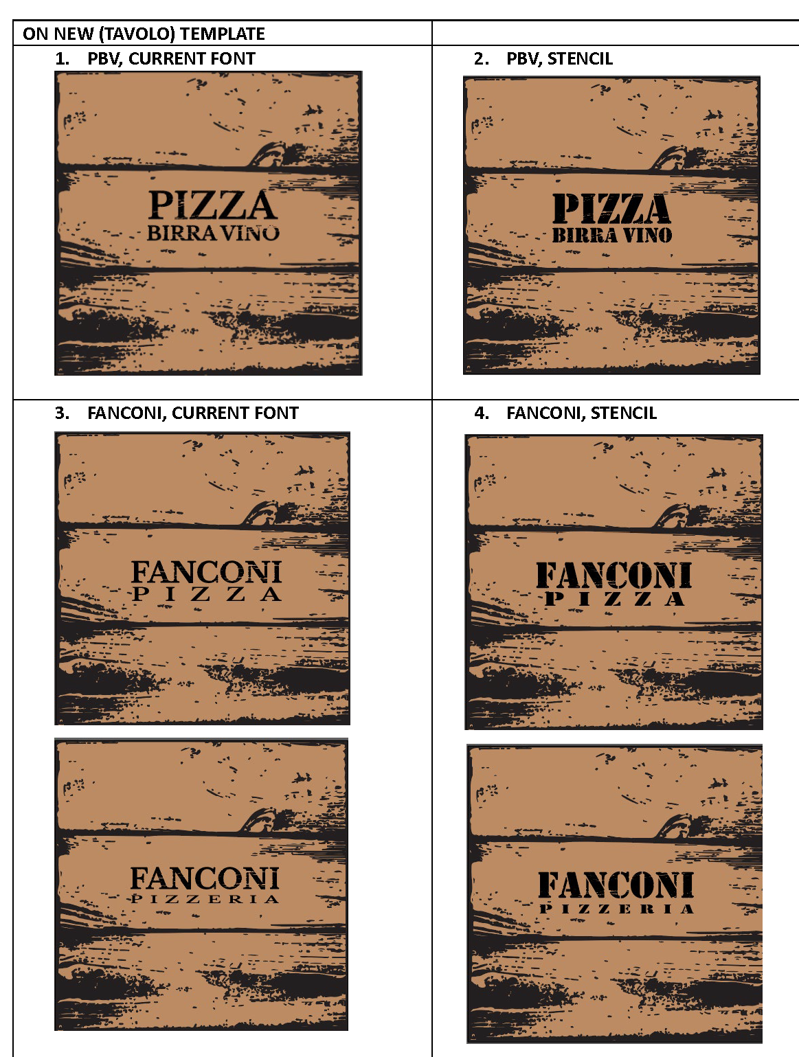 More sketches of pizza box
