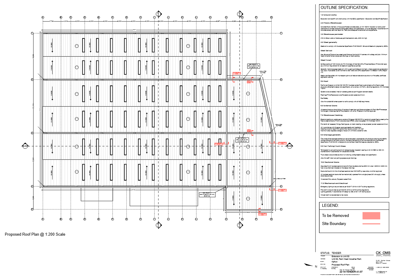 Proposed Roof Plan